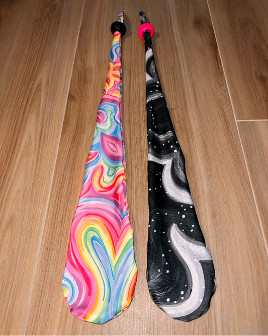 Custom Order: Split Sock Poi (Choose 2 Designs)