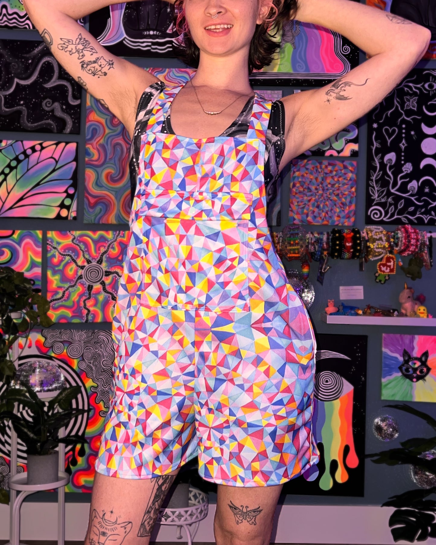 Custom Order: Zipper Pocket Overalls (Choose a Design)