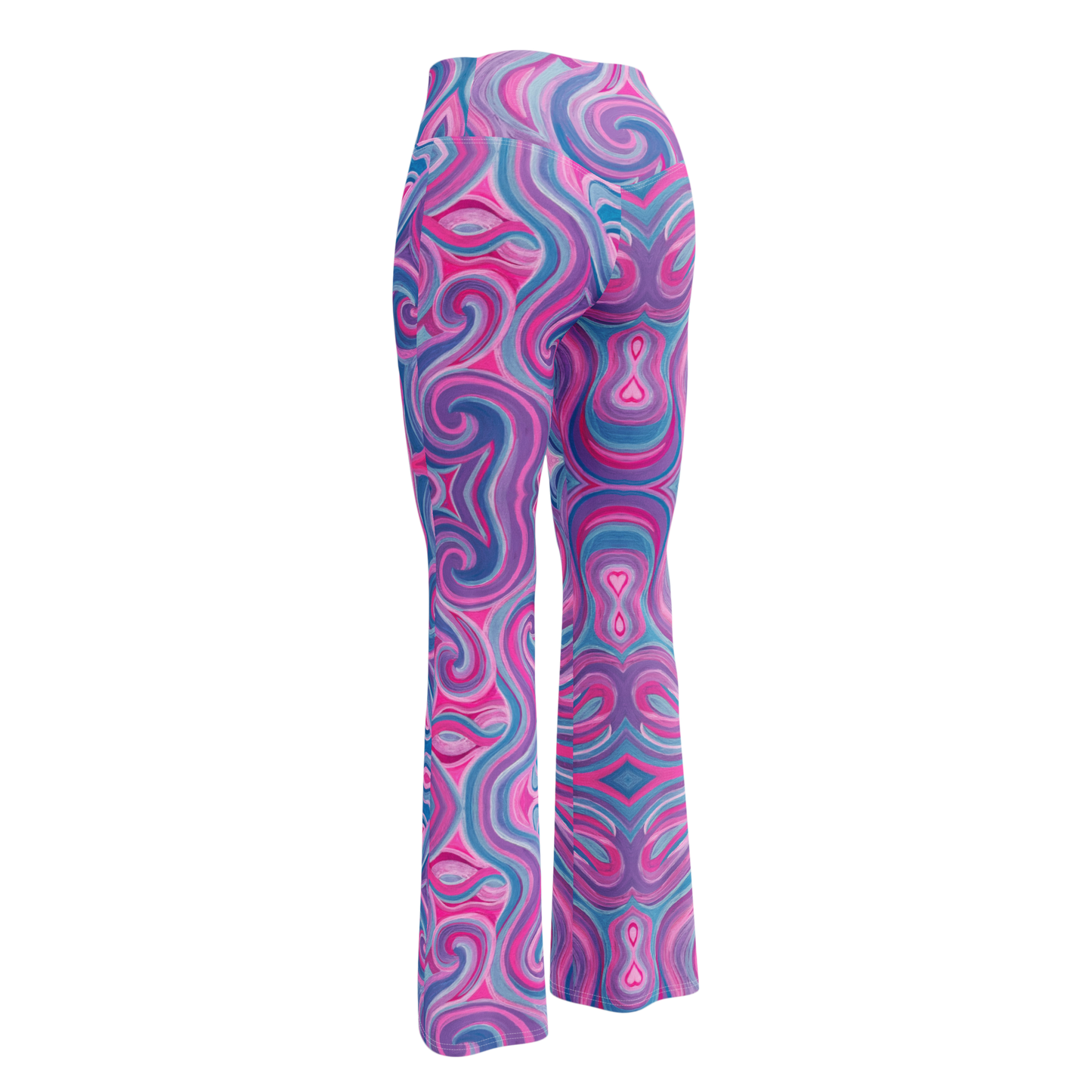 High Waisted Yoga Pants (+Internal Pocket)- "Mystical" Design