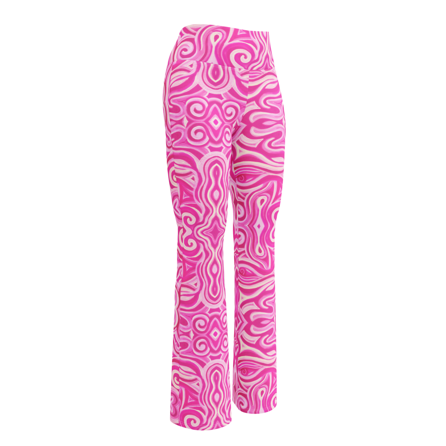 High Waisted Yoga Pants (+Internal Pocket)- "Princess" Design