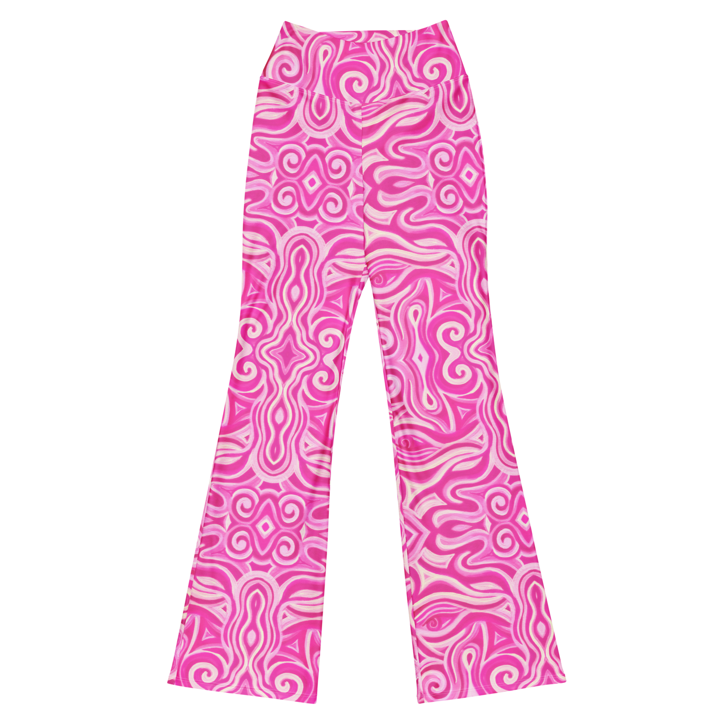 High Waisted Yoga Pants (+Internal Pocket)- "Princess" Design