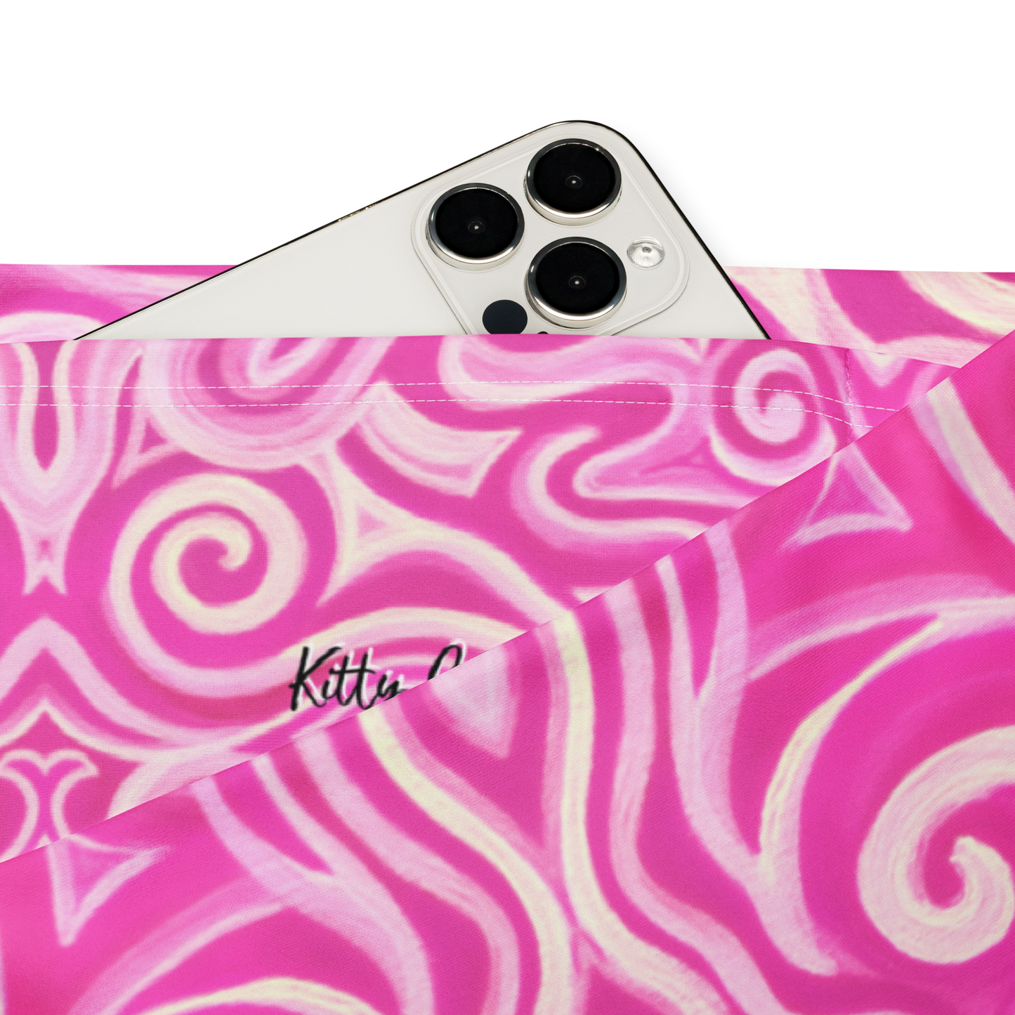High Waisted Yoga Pants (+Internal Pocket)- "Princess" Design