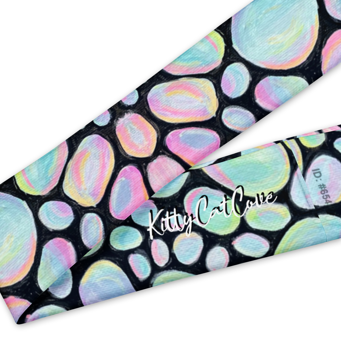 Stretchy Headband- "Bubbles" Design