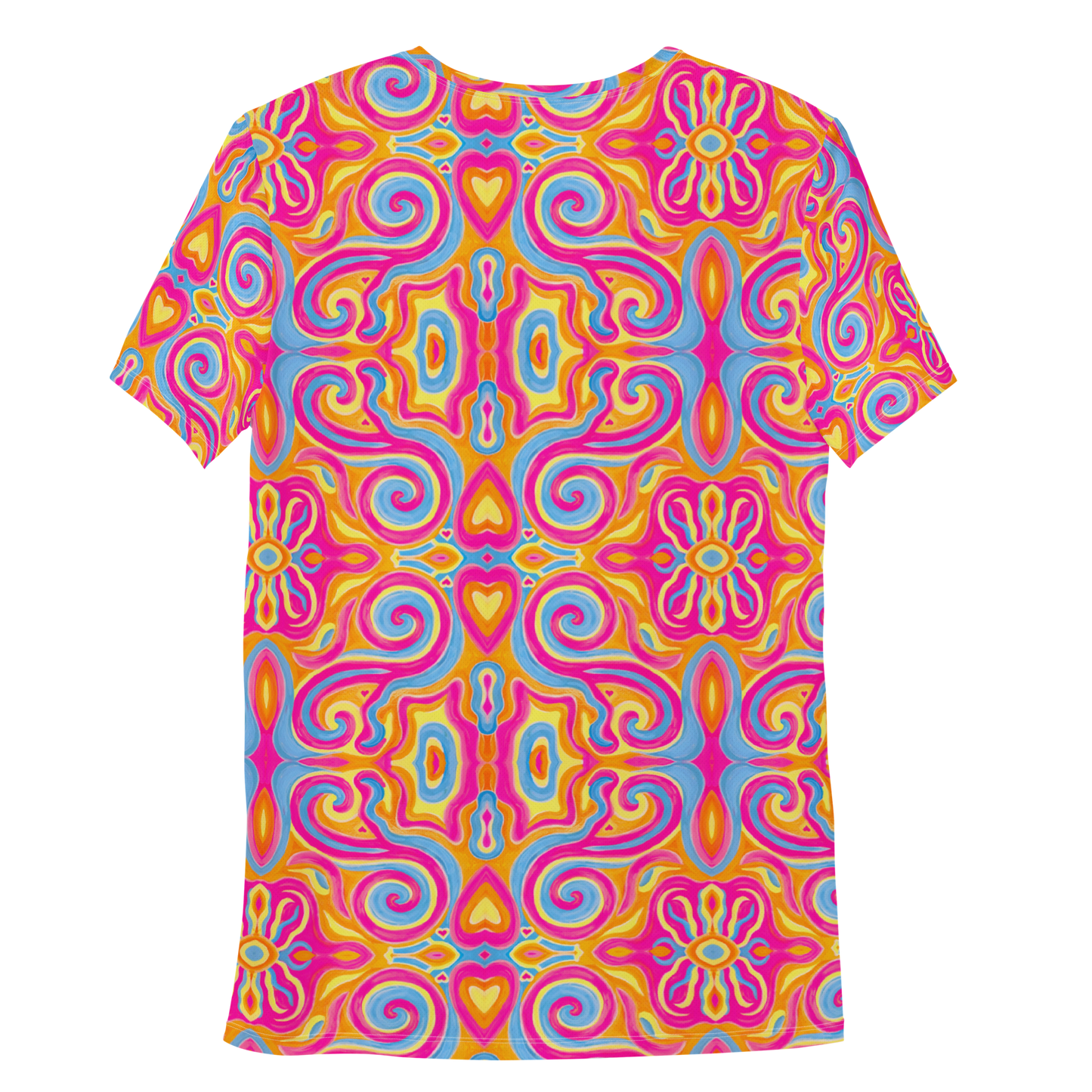 Athletic T-Shirt- "Magic Stamps" Design