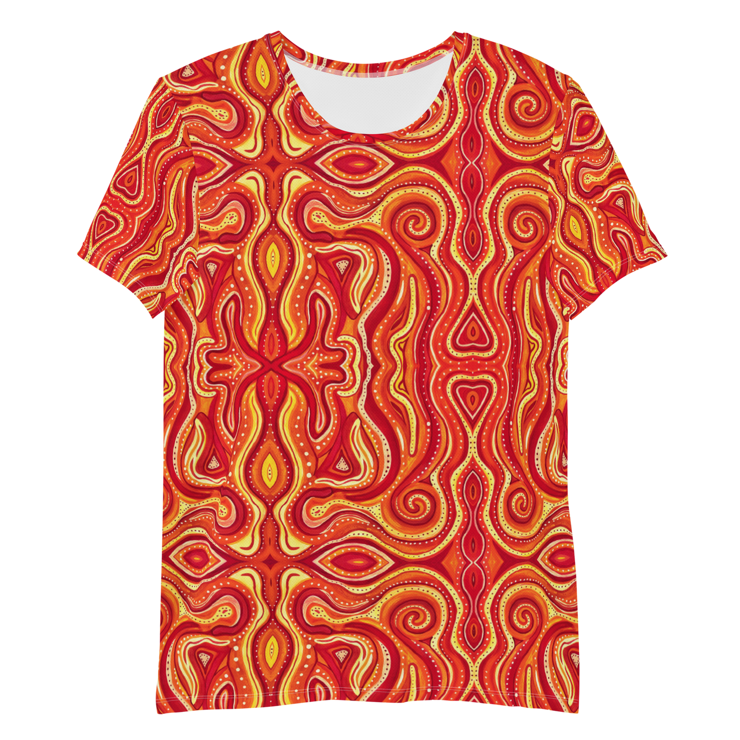 Athletic T-Shirt- "Ember" Design