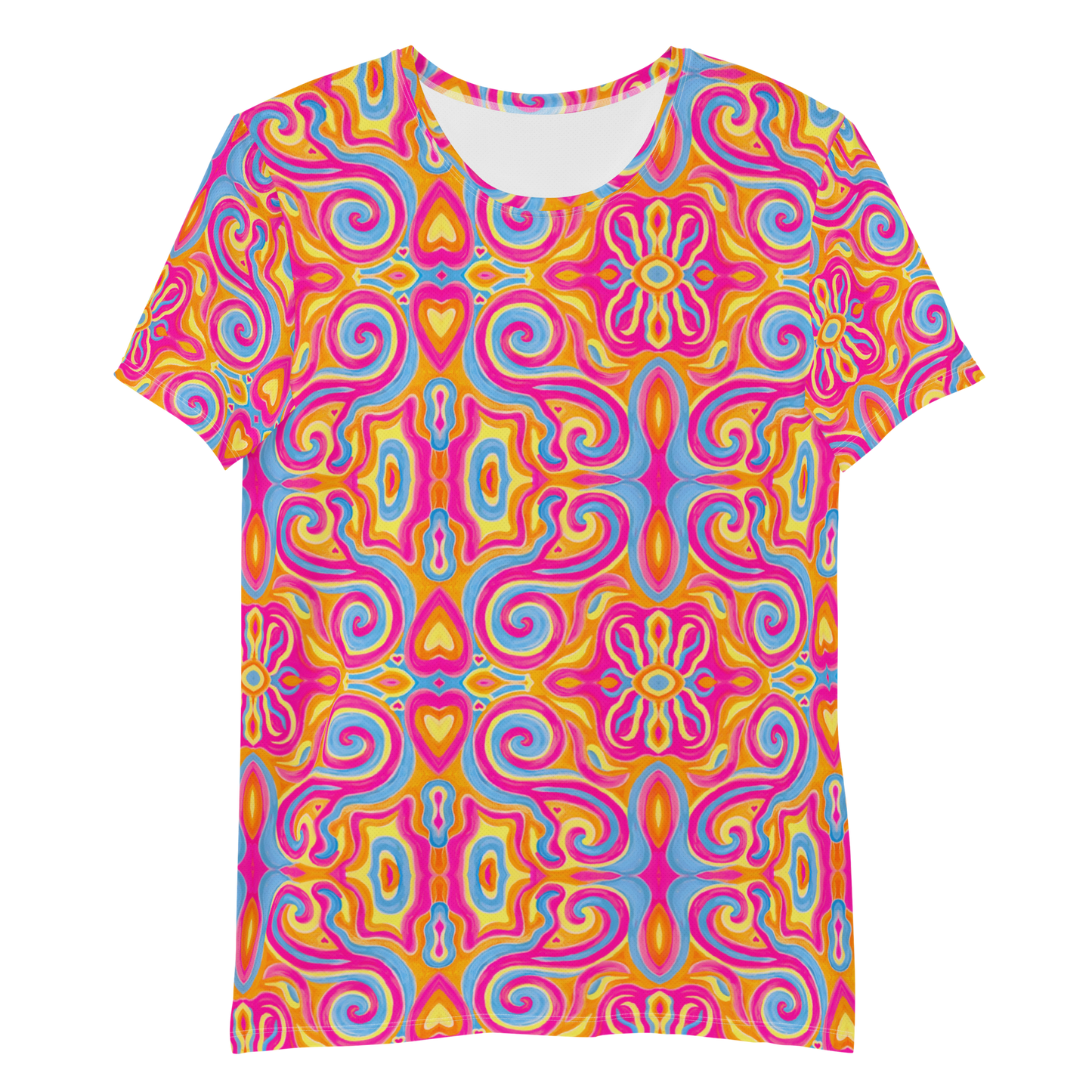 Athletic T-Shirt- "Magic Stamps" Design