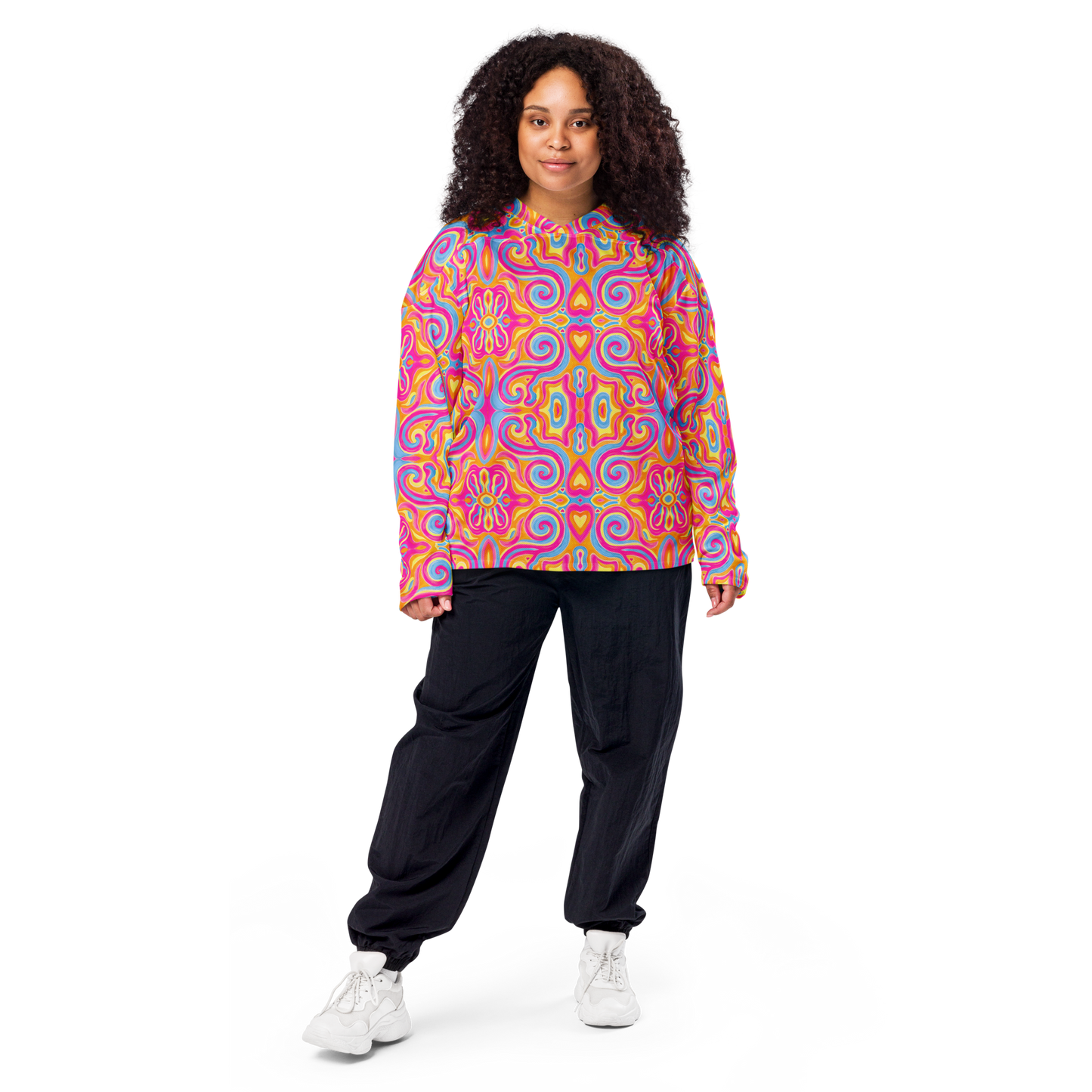 Long Sleeve Jersey (Recycled Material)- "Magic Stamps" Design
