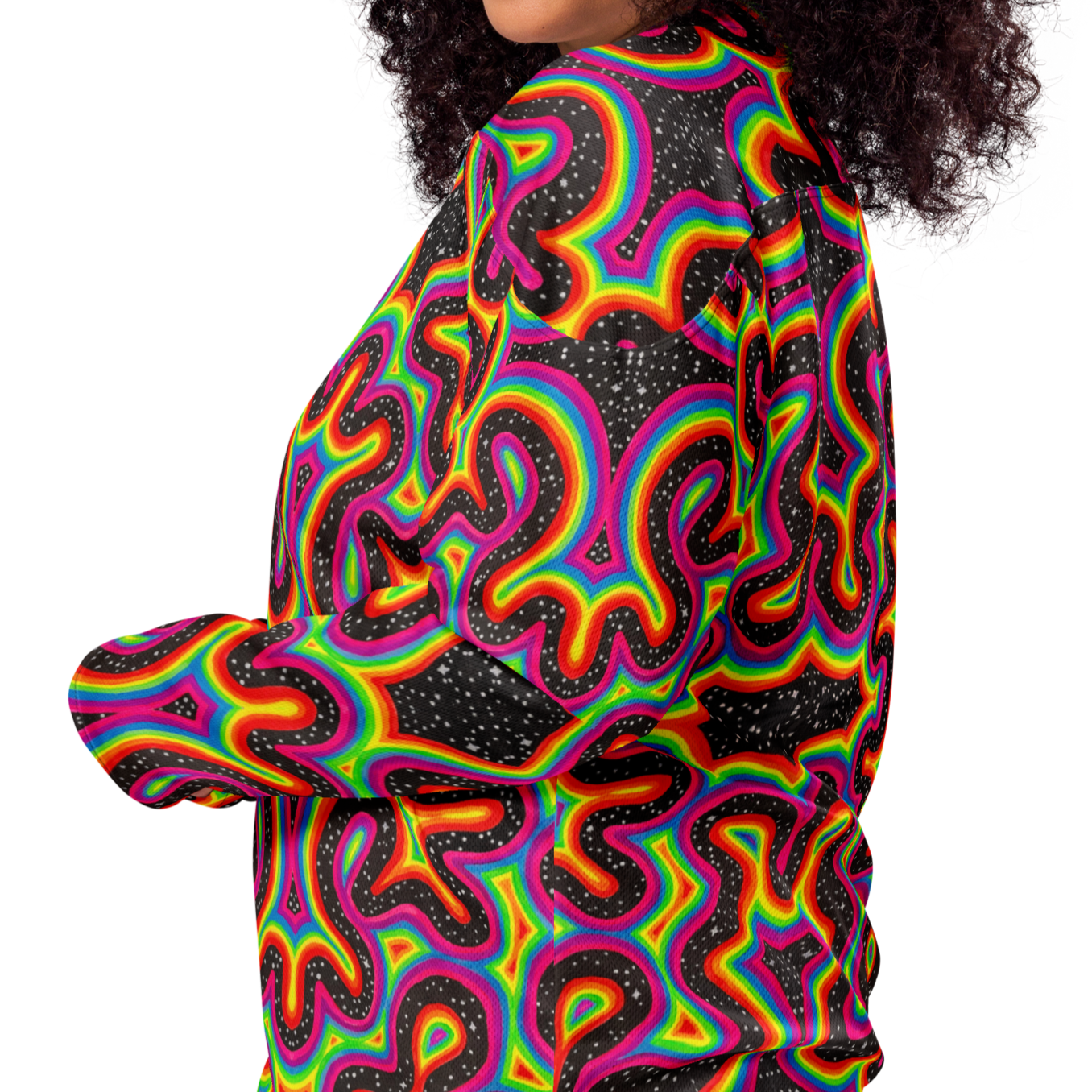 Long Sleeve Jersey- "Rainbow Rovd" Design