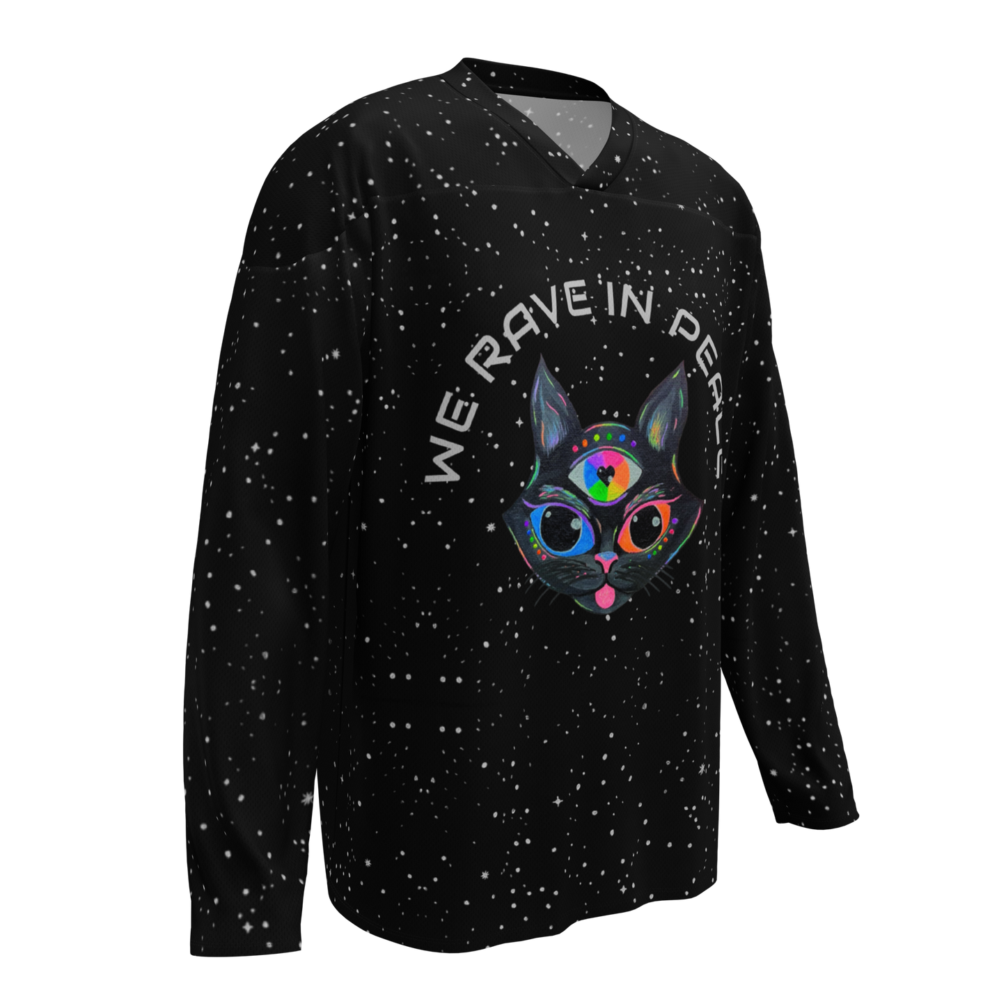 Long Sleeve Jersey (Recycled Material)- "We Rave In Peace" Design
