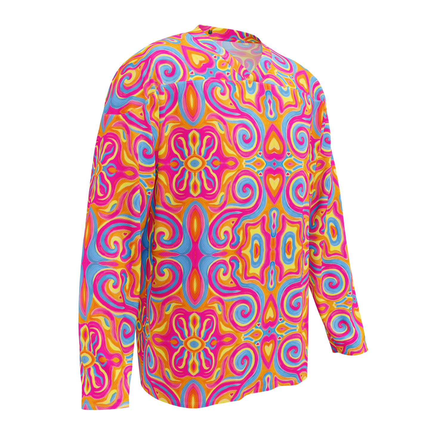 Long Sleeve Jersey (Recycled Material)- "Magic Stamps" Design
