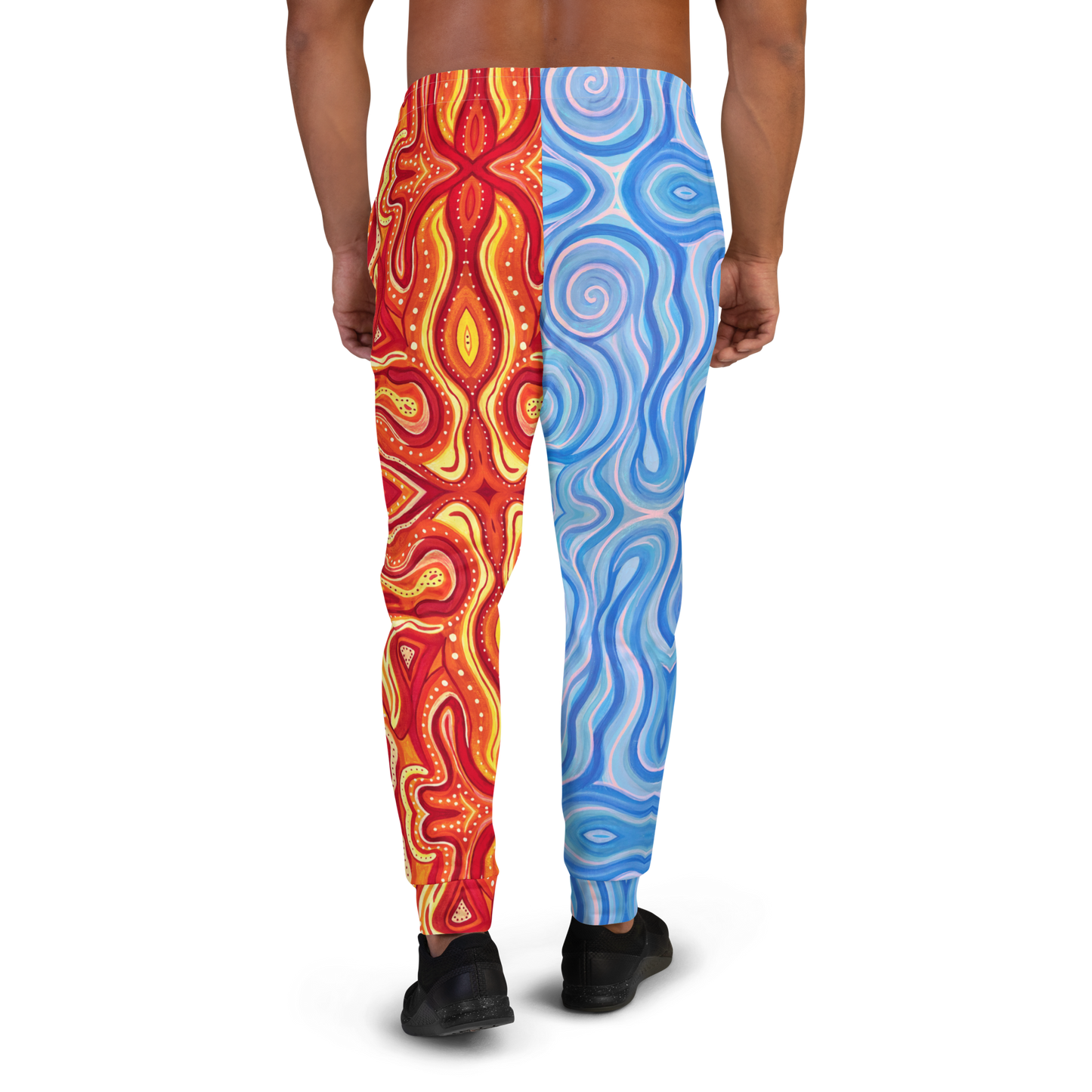 Cozy Joggers- "Aqua" x "Ember"