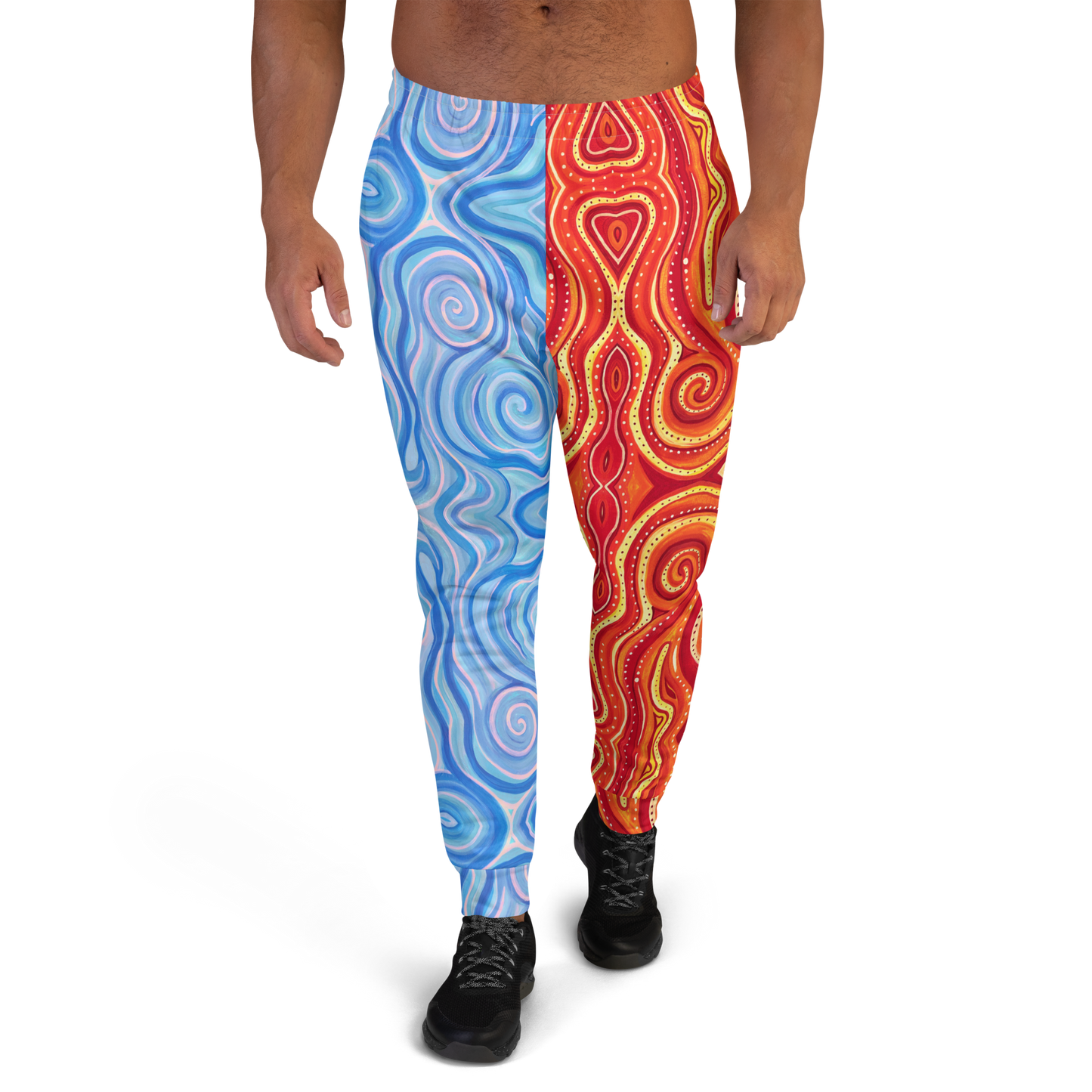 Cozy Joggers- "Aqua" x "Ember"