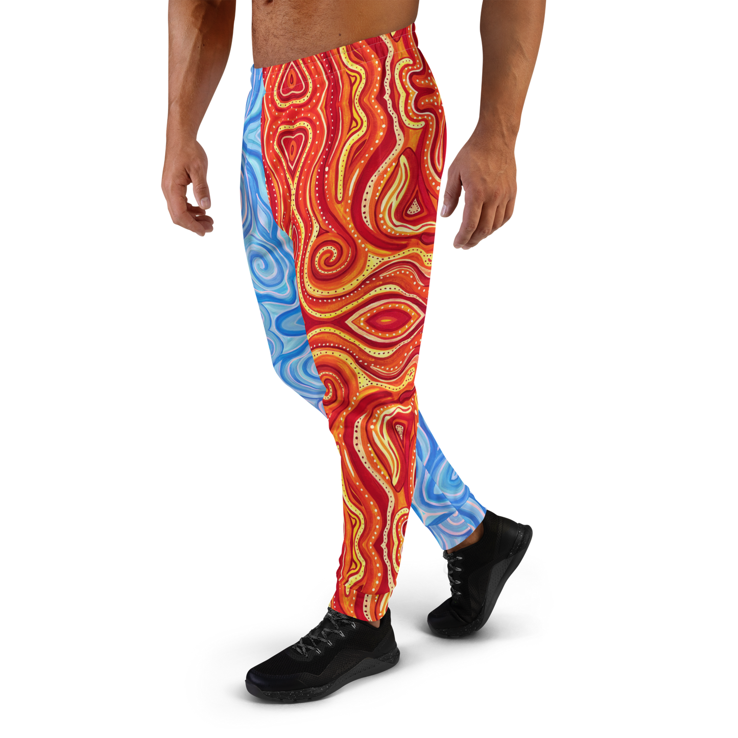 Cozy Joggers- "Aqua" x "Ember"