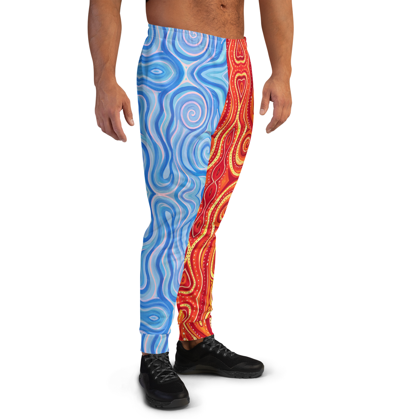 Cozy Joggers- "Aqua" x "Ember"