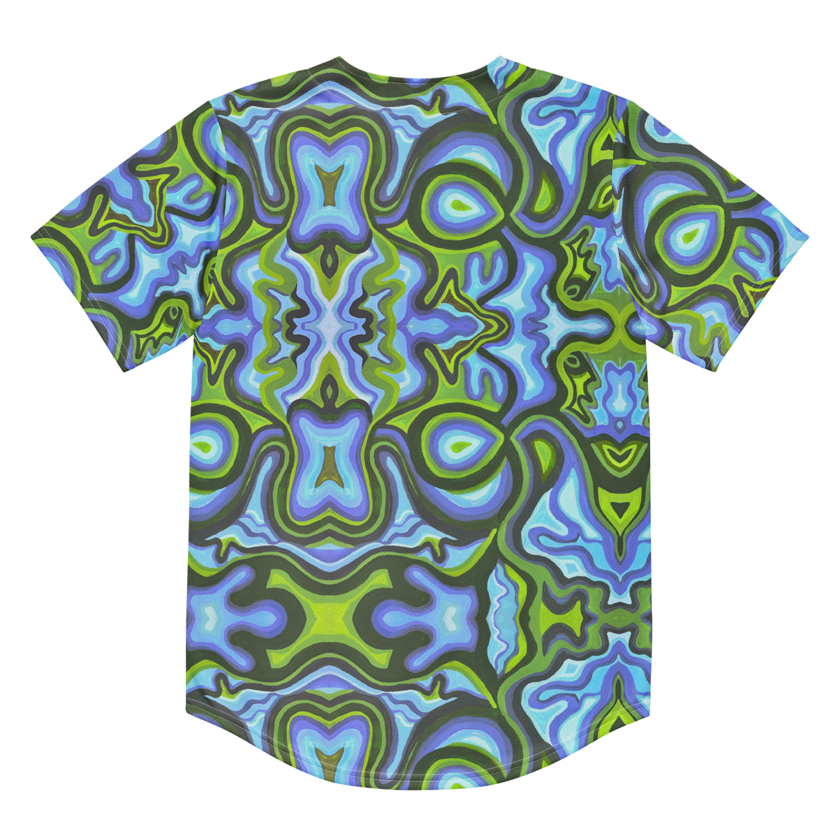 (READY TO SHIP) "Gaia" Button Up Jersey- Size Small