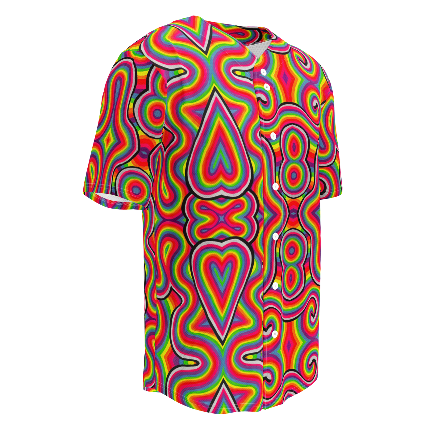 Button Up Jersey- "Dopamine" Design