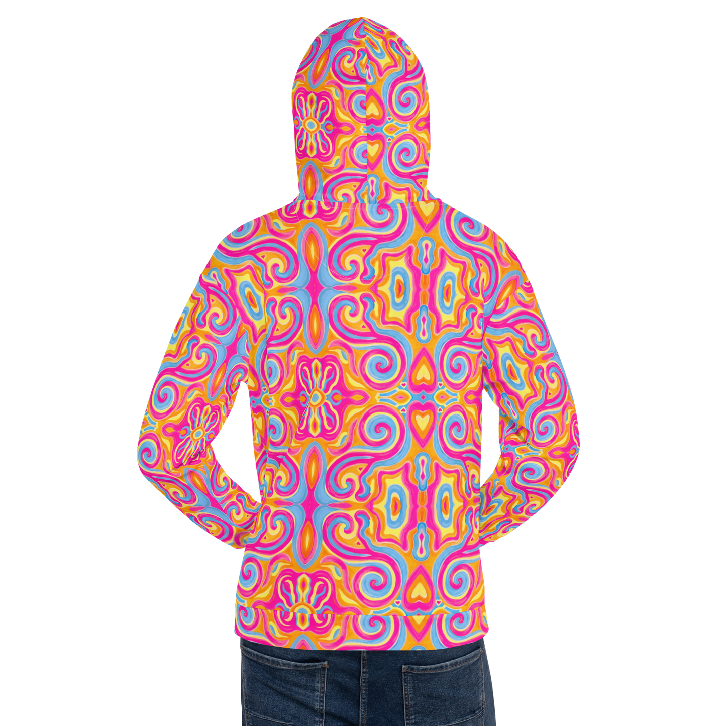 Hooded Sweatshirt- "Magic Stamps" Design