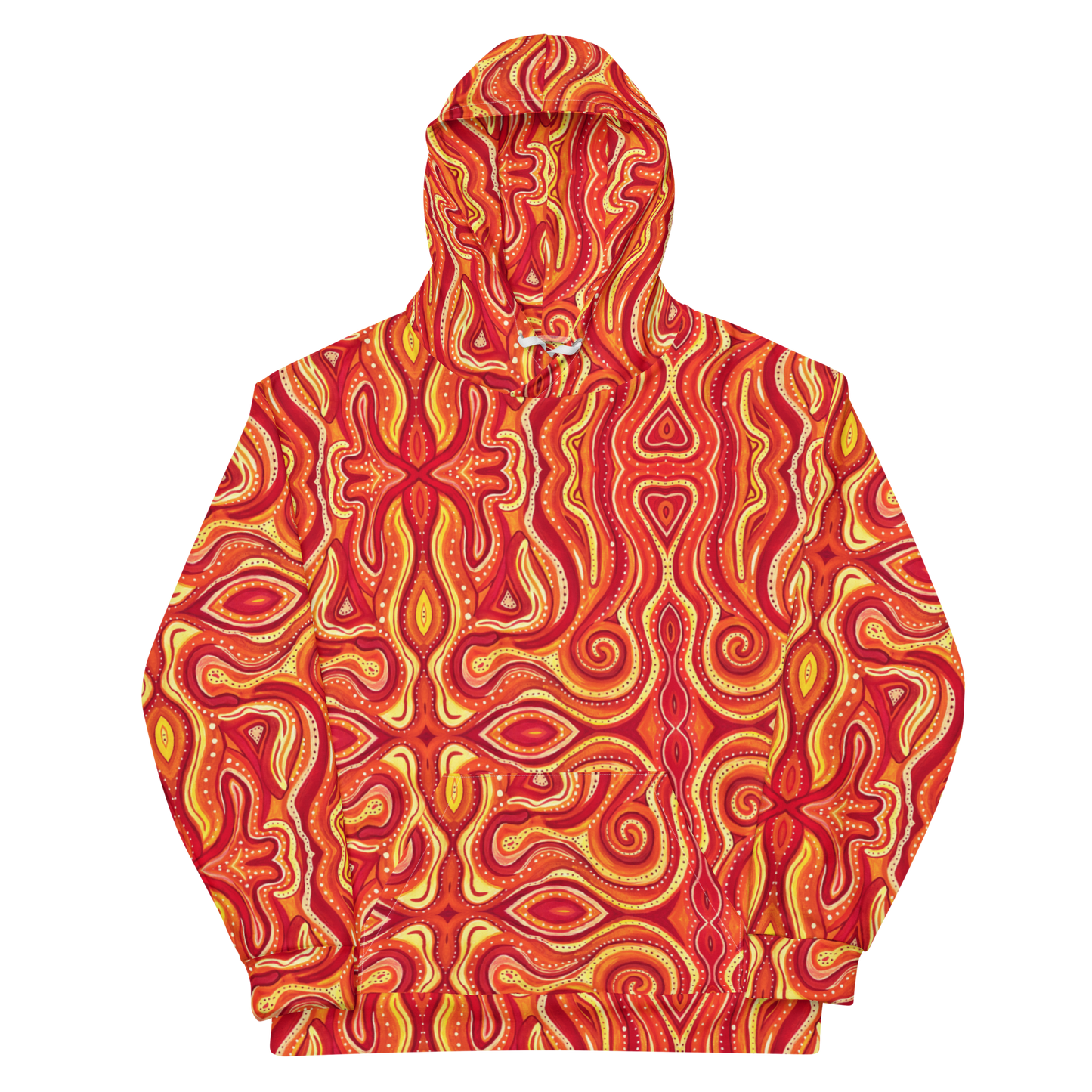 Hooded Sweatshirt- "Ember" Design