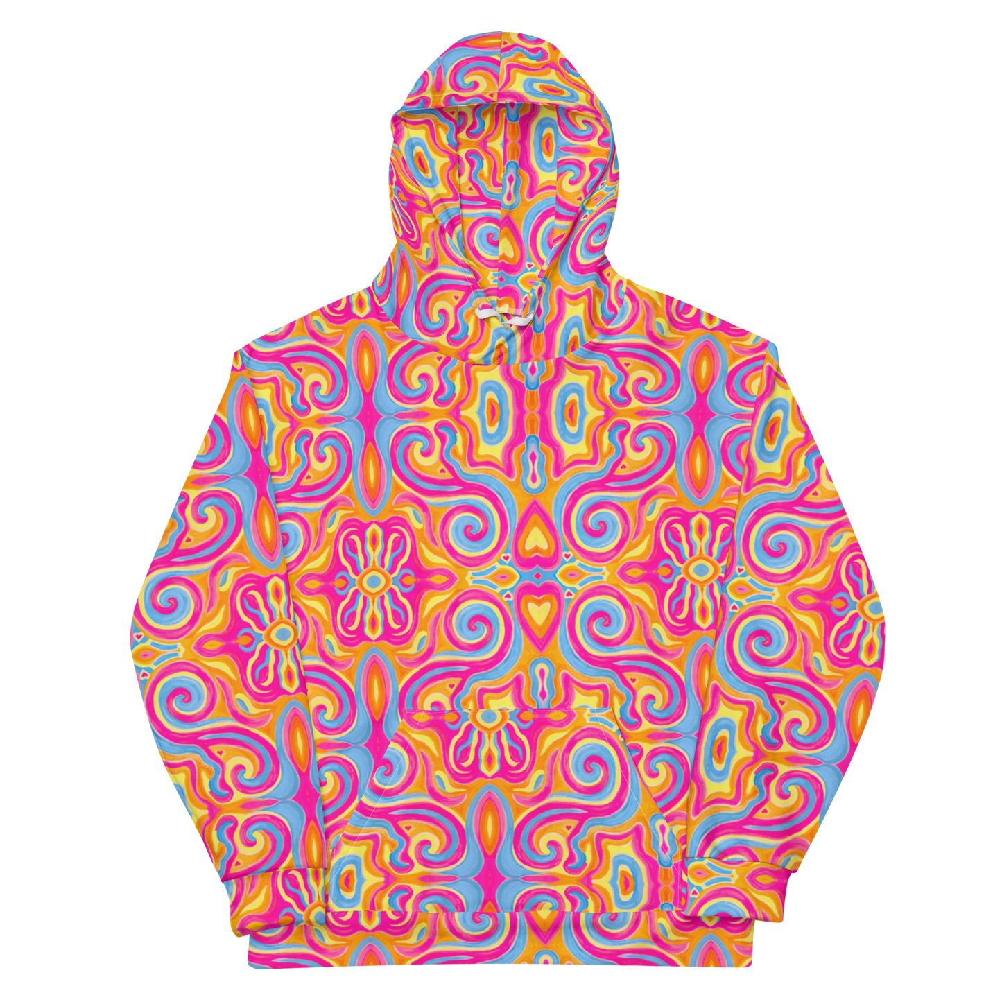 Hooded Sweatshirt- "Magic Stamps" Design