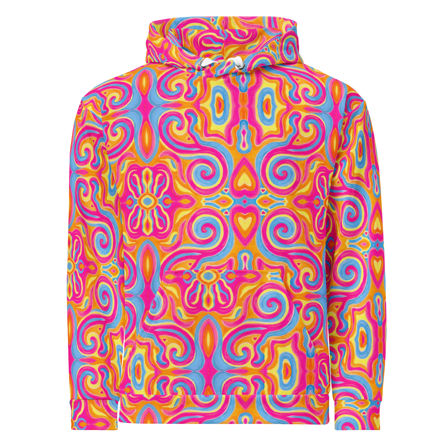 Hooded Sweatshirt- "Magic Stamps" Design