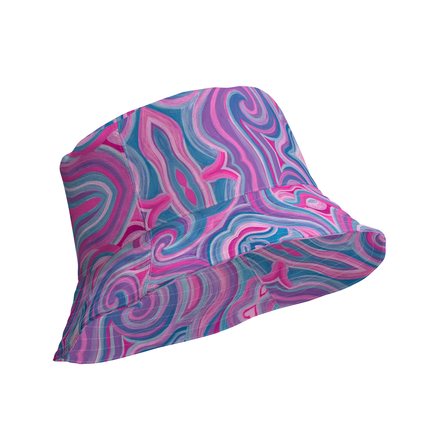 Reversible Bucket Hat- "Mystical" Design