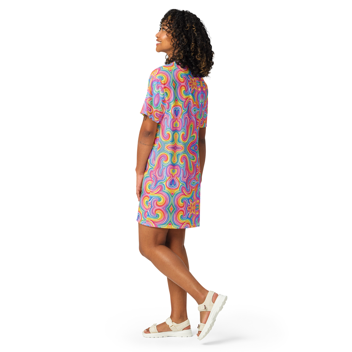 T-Shirt Dress- "Unicorn" Design