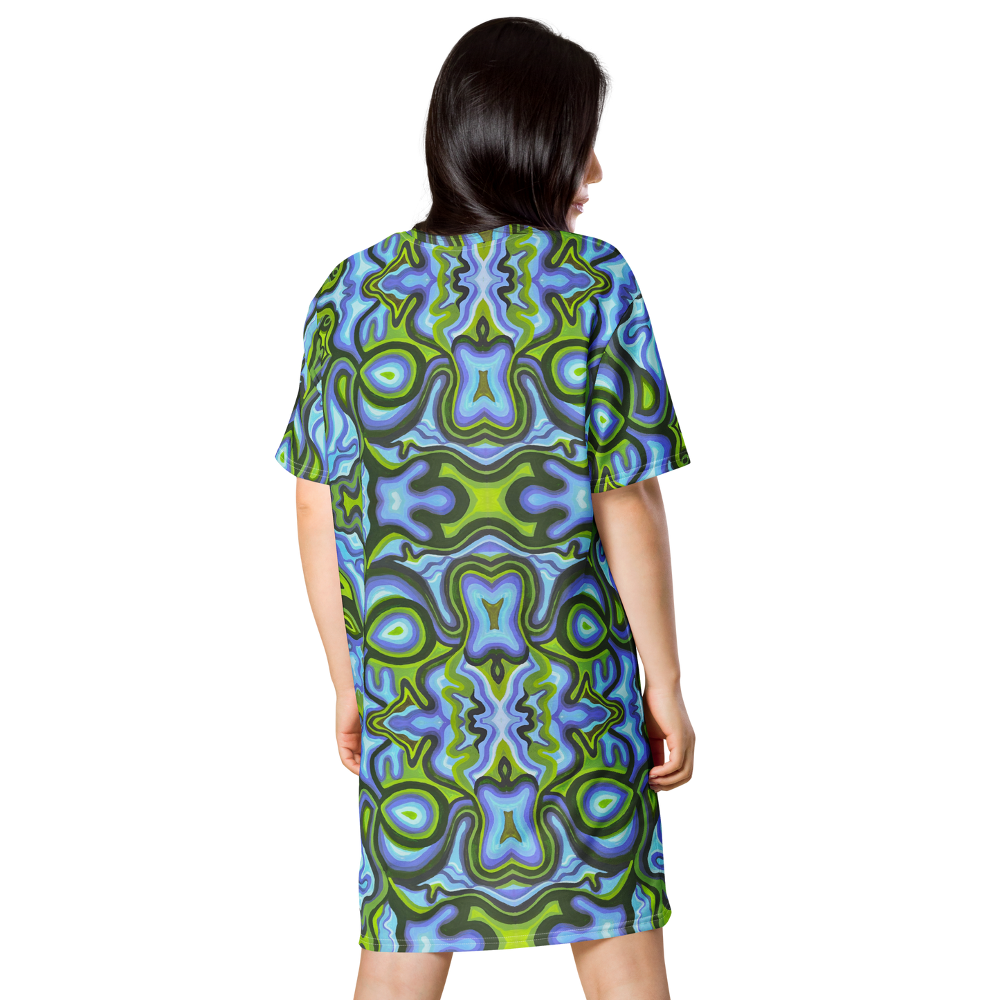 T-Shirt Dress- "Gaia" Design