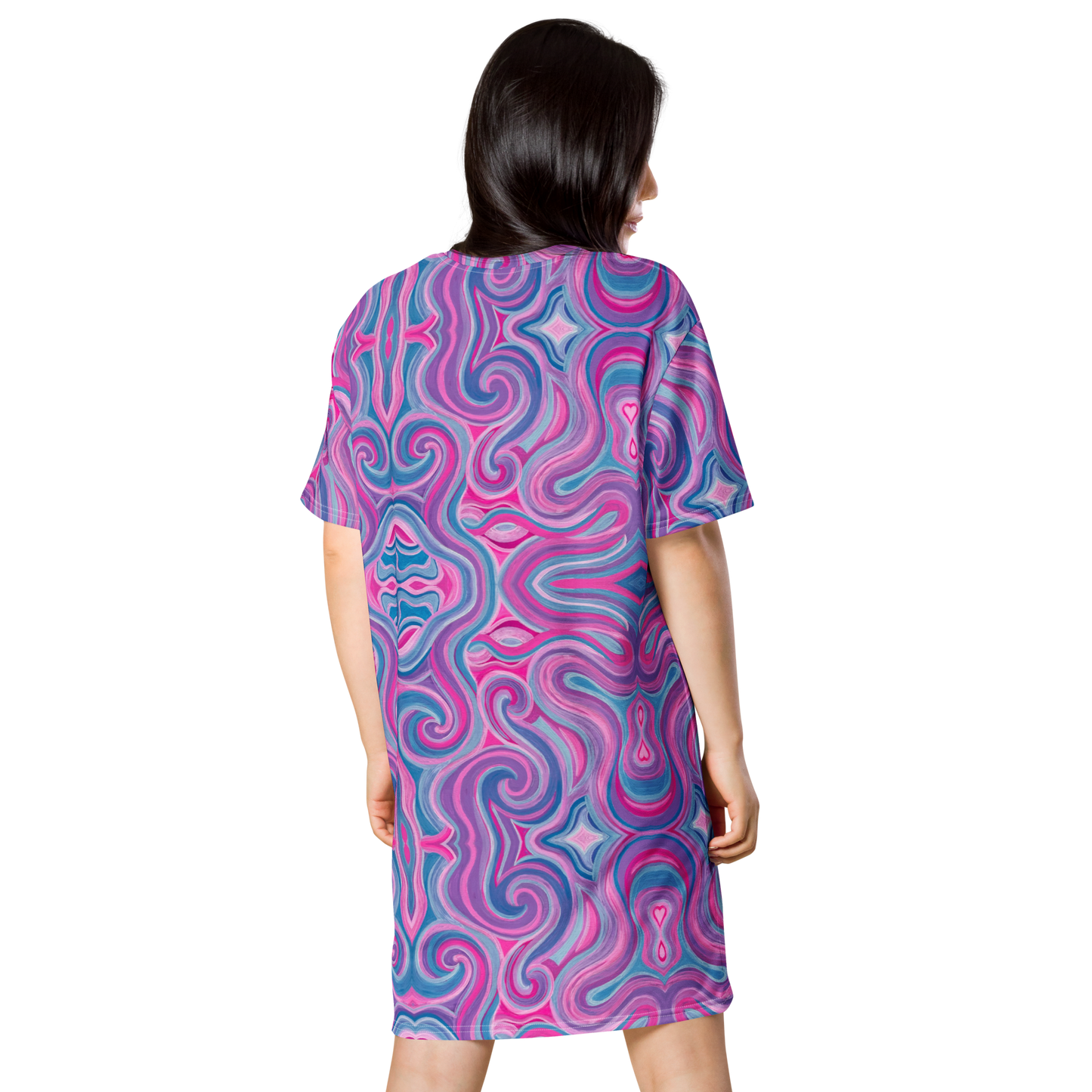 T-Shirt Dress- "Mystical" Design