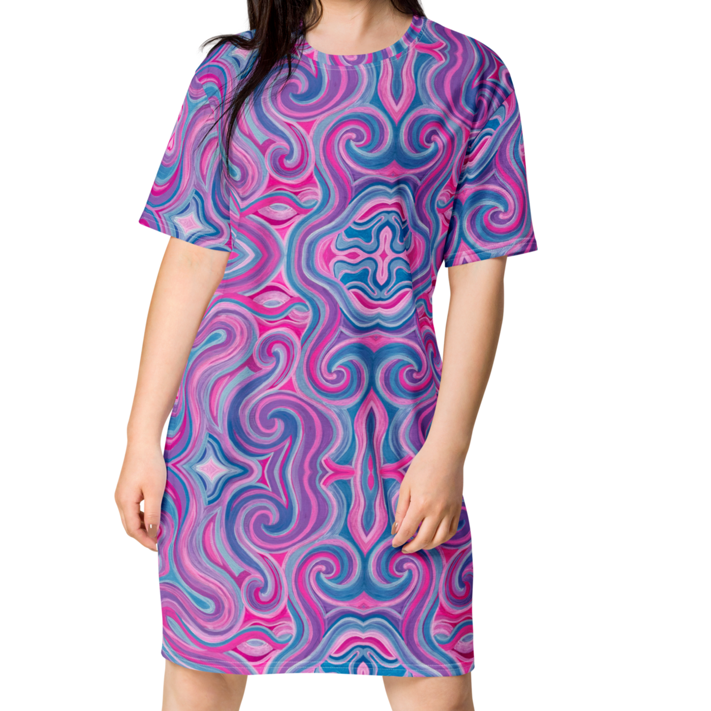 T-Shirt Dress- "Mystical" Design