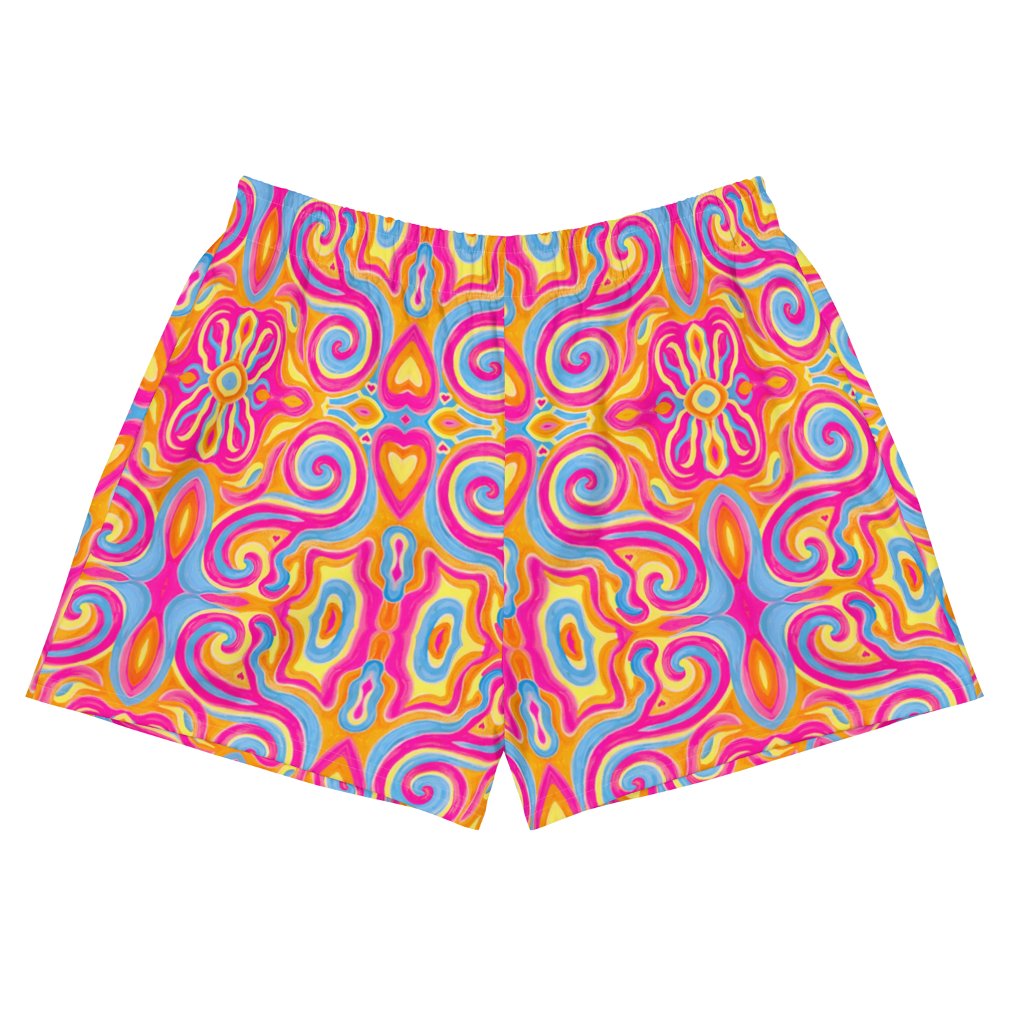 Running Shorts- "Magic Stamps" Design