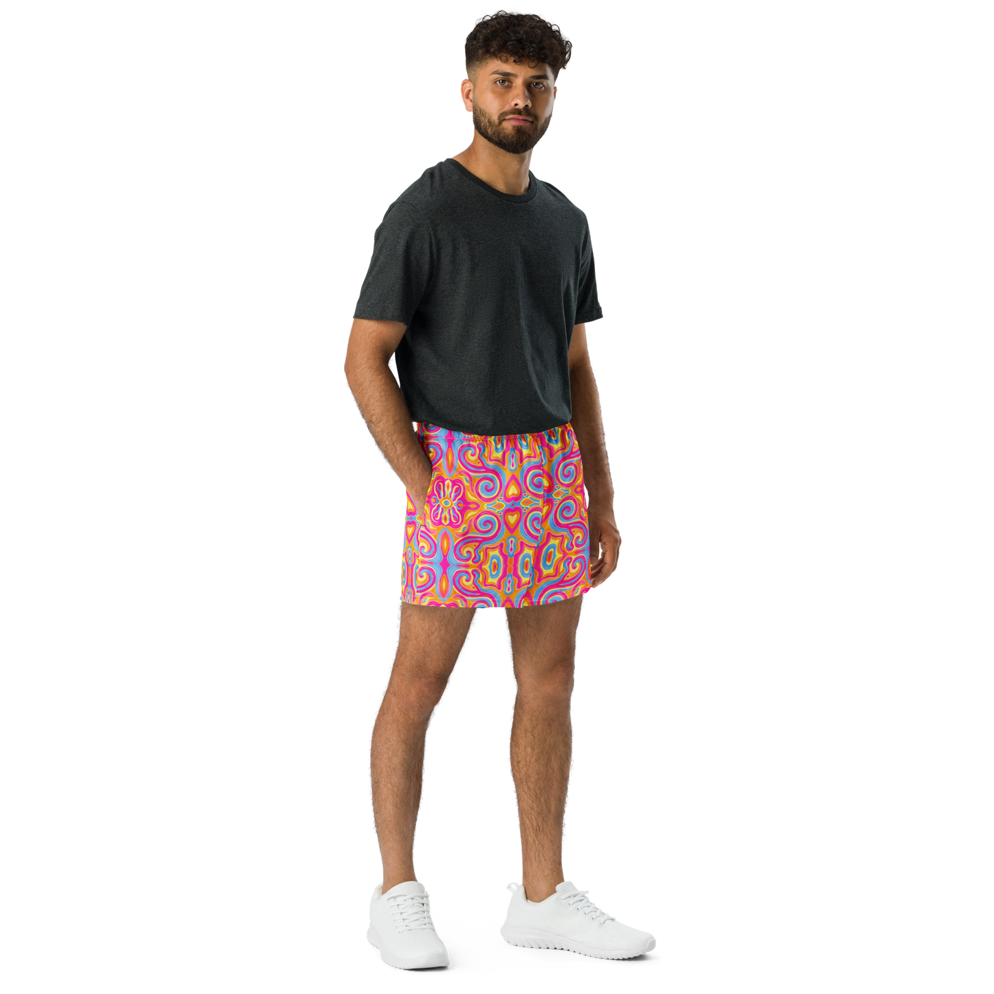 Running Shorts- "Magic Stamps" Design