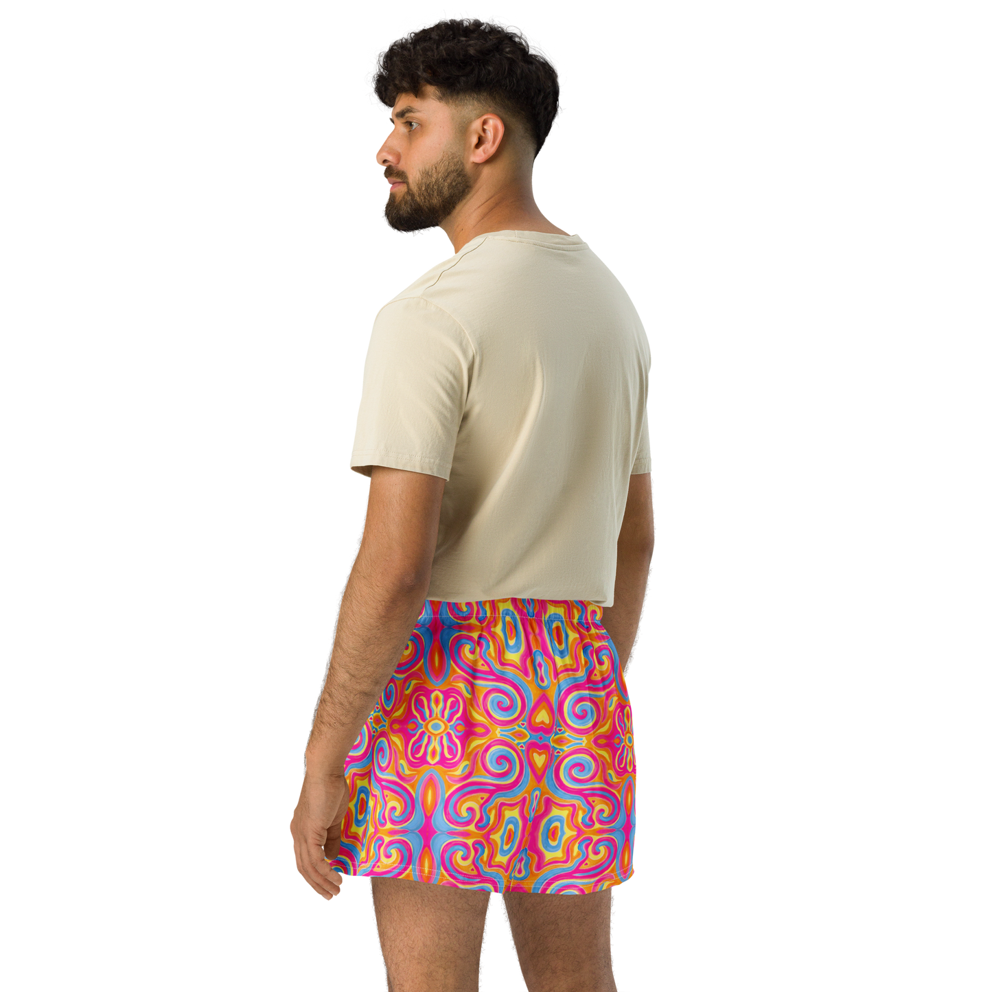 Running Shorts- "Magic Stamps" Design