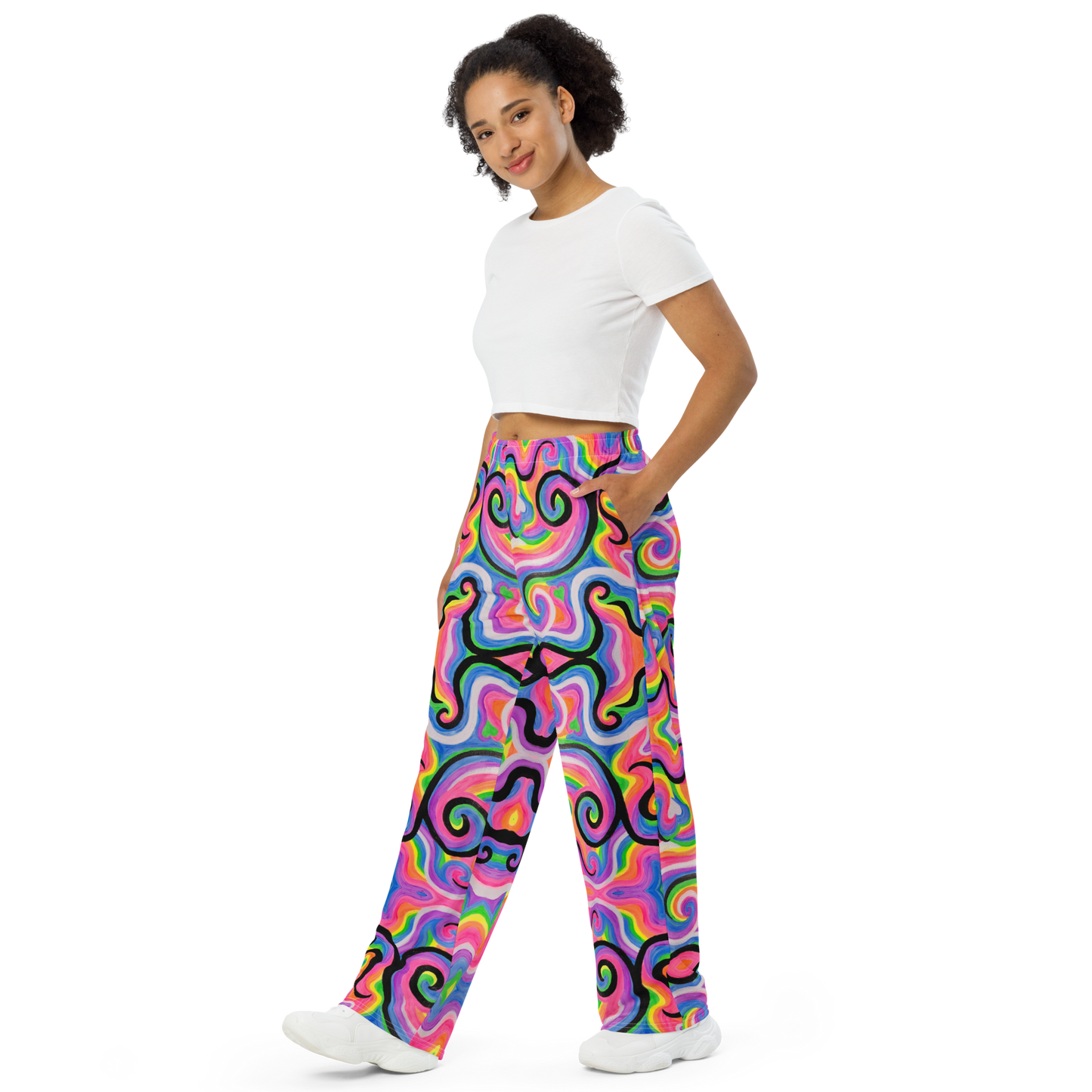 Lounge Sweatpants- "Electric" Design