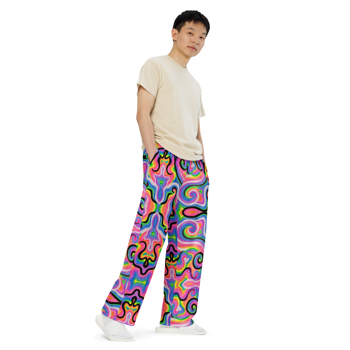 Lounge Sweatpants- "Electric" Design