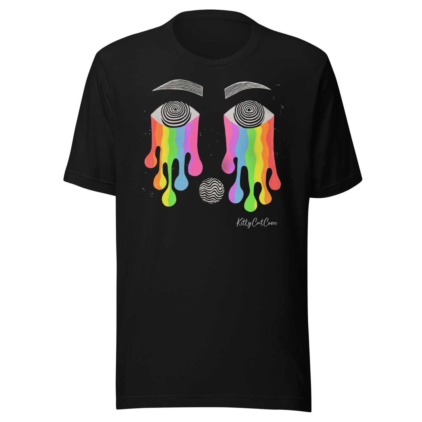"Feel It" Hand-Painted Art Print T-Shirt