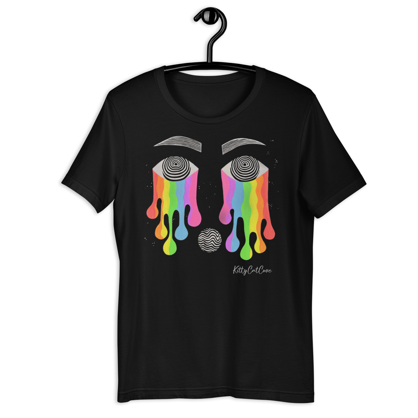 "Feel It" Hand-Painted Art Print T-Shirt
