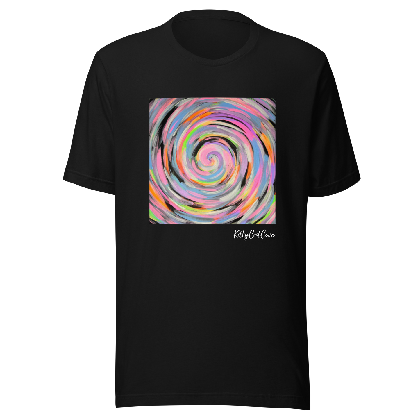 "Perfect Storm" Hand-Painted Art Print T-Shirt