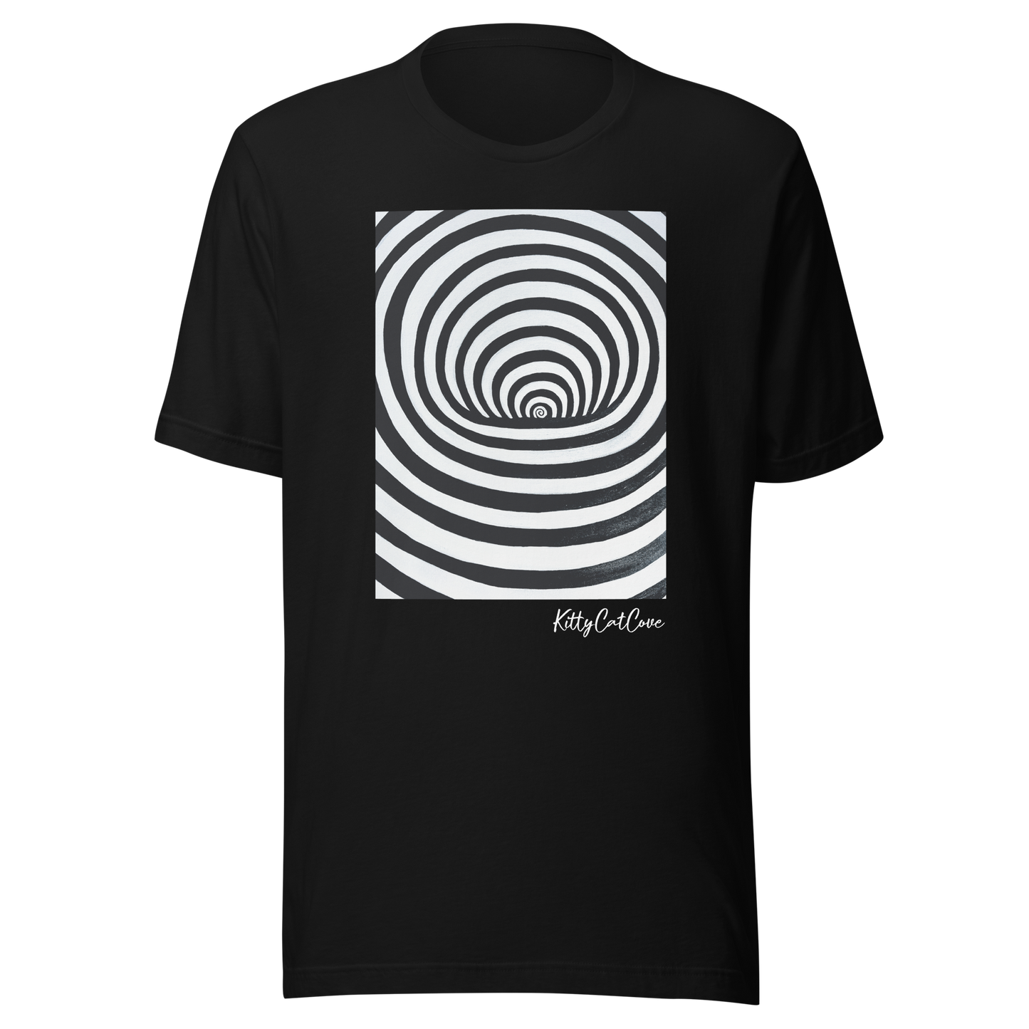 "The Hole" Hand-Painted Art Print T-Shirt