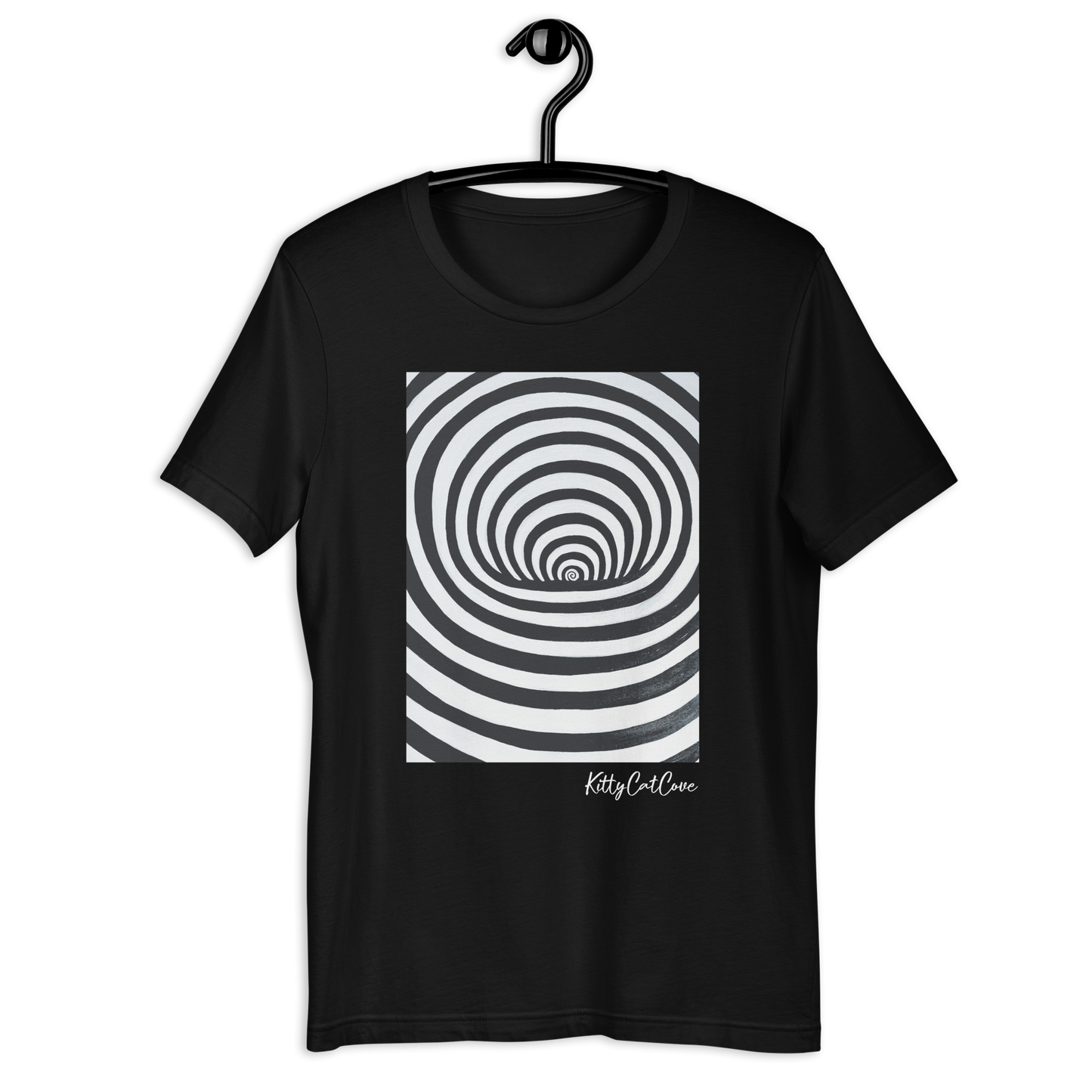 "The Hole" Hand-Painted Art Print T-Shirt