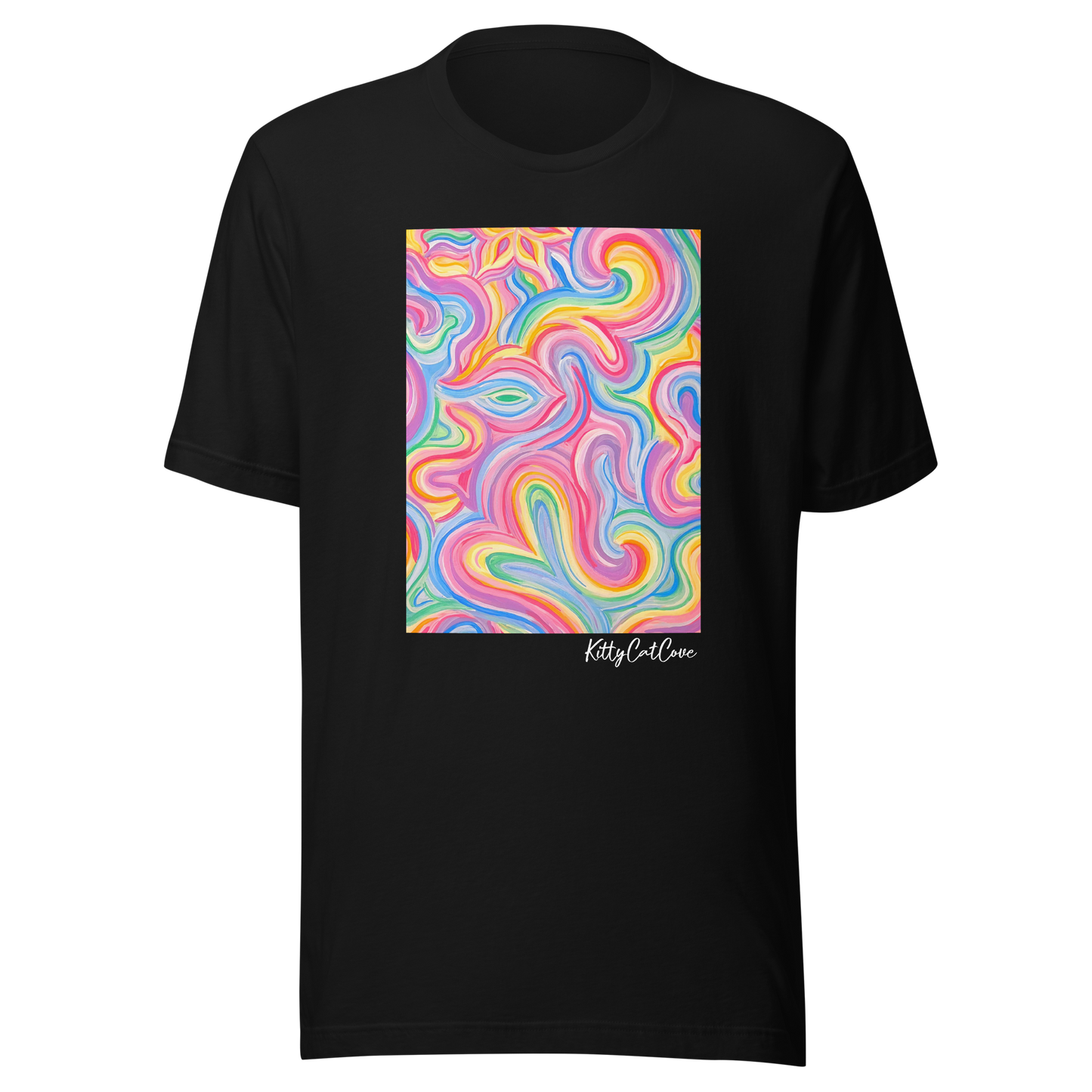 "Unicorn" Hand-Painted Art Print T-Shirt