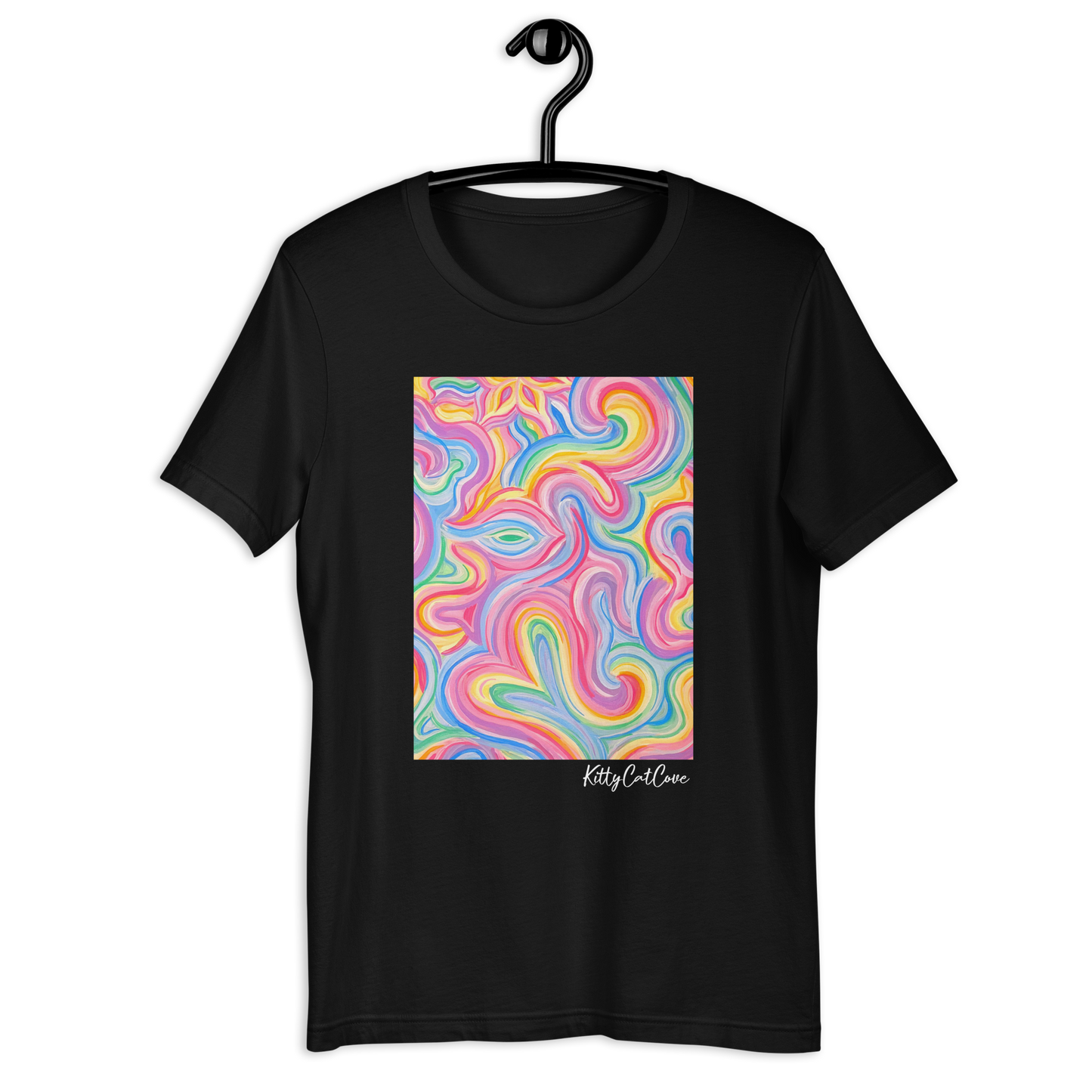 "Unicorn" Hand-Painted Art Print T-Shirt