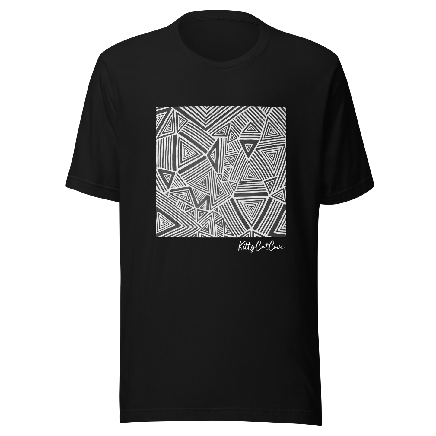 "Helix" Hand-Painted Art Print T-Shirt