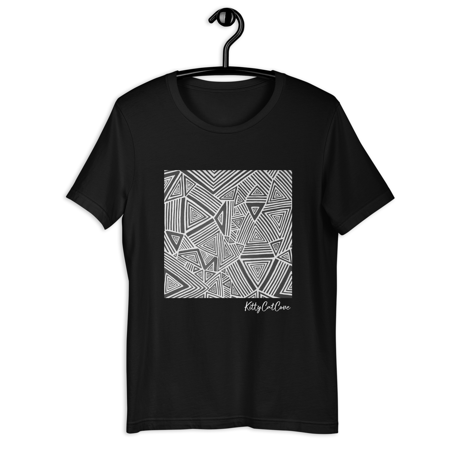 "Helix" Hand-Painted Art Print T-Shirt