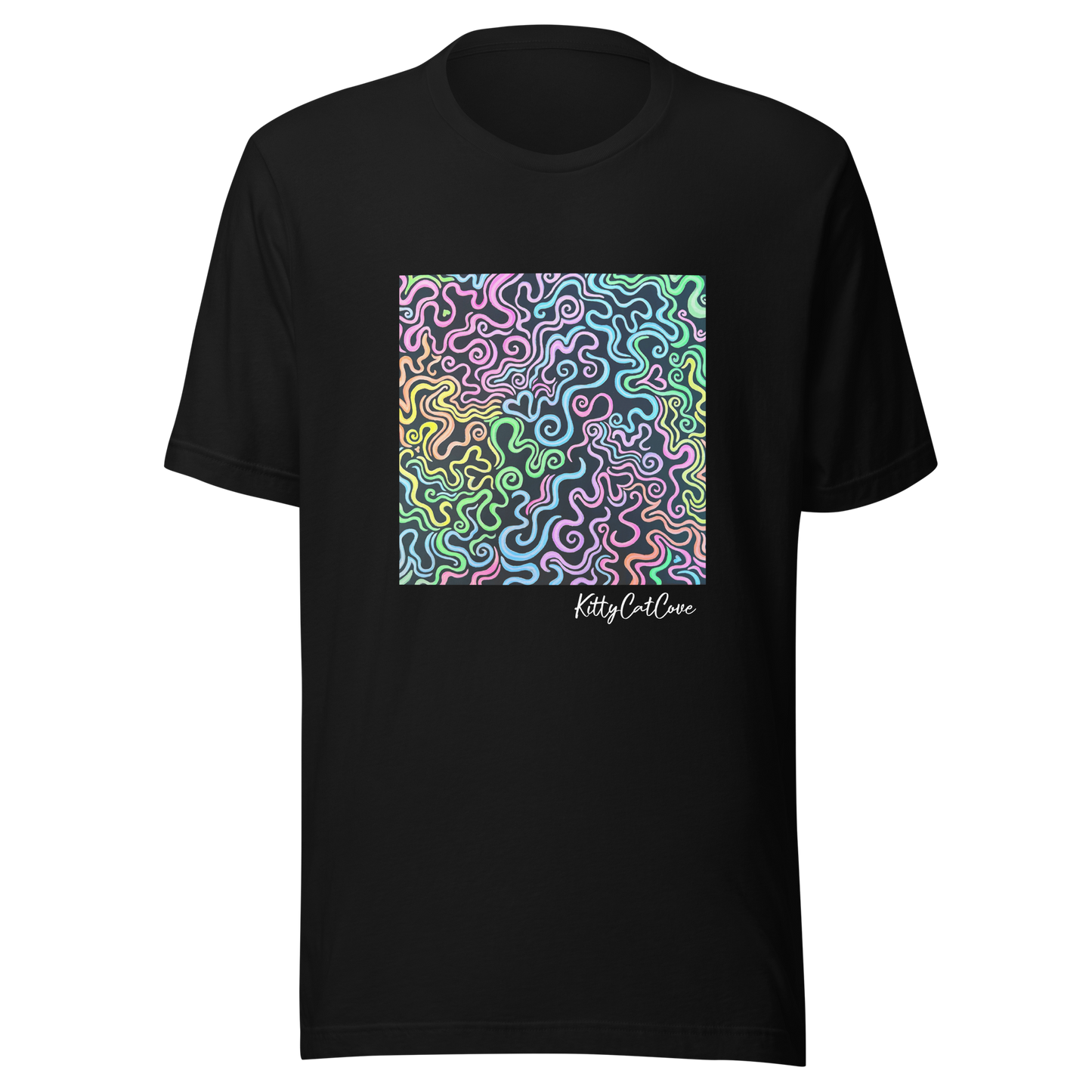 "Glow" Hand-Painted Art Print T-Shirt