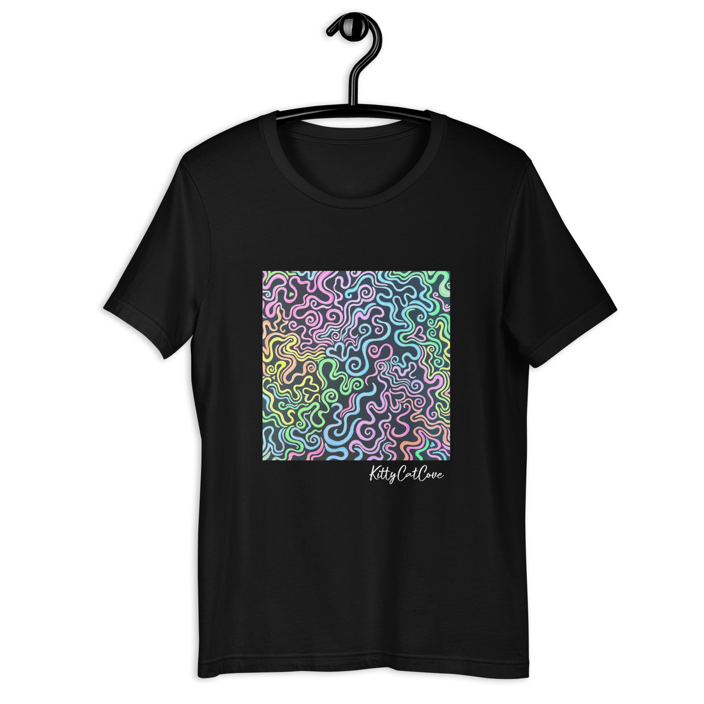 "Glow" Hand-Painted Art Print T-Shirt