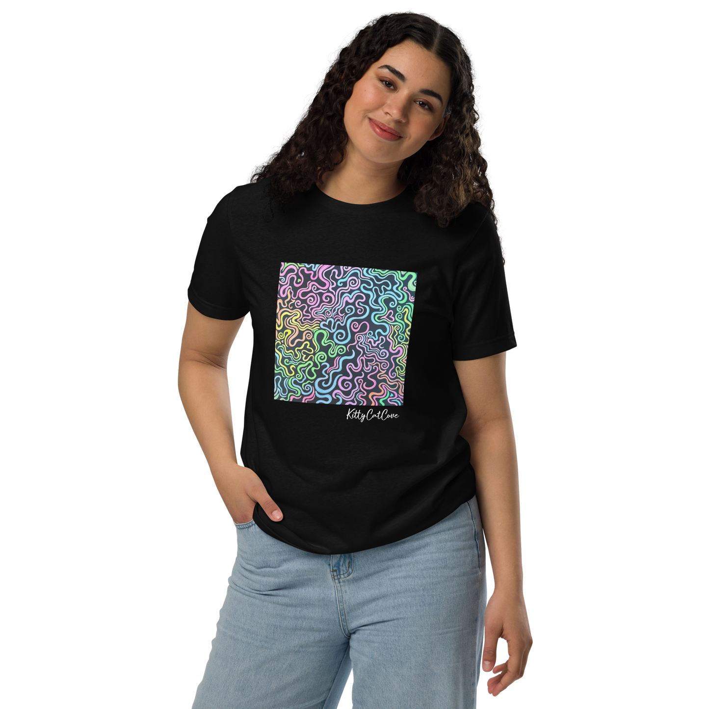 "Glow" Hand-Painted Art Print T-Shirt