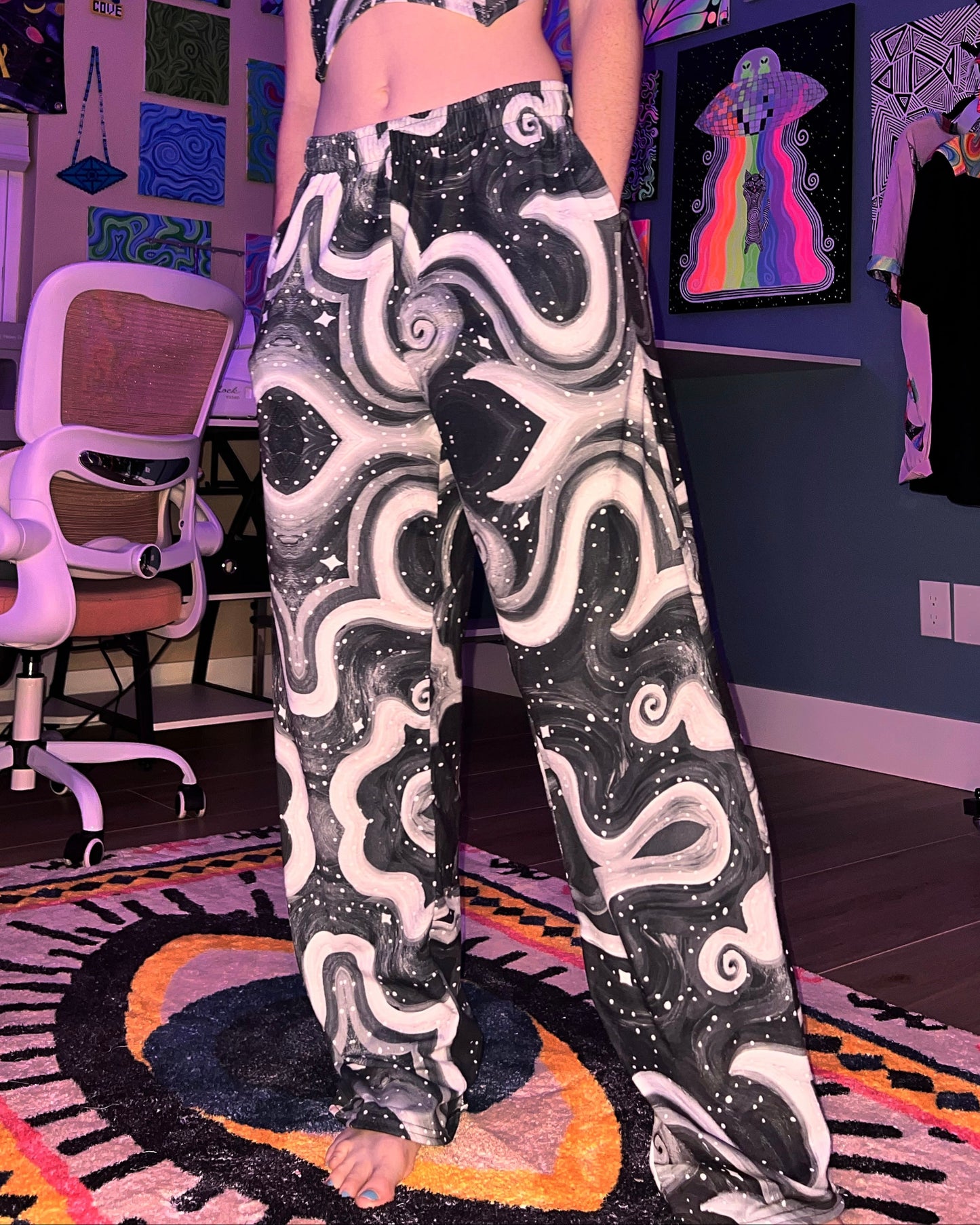 Lounge Sweatpants- "Cosmic" Design