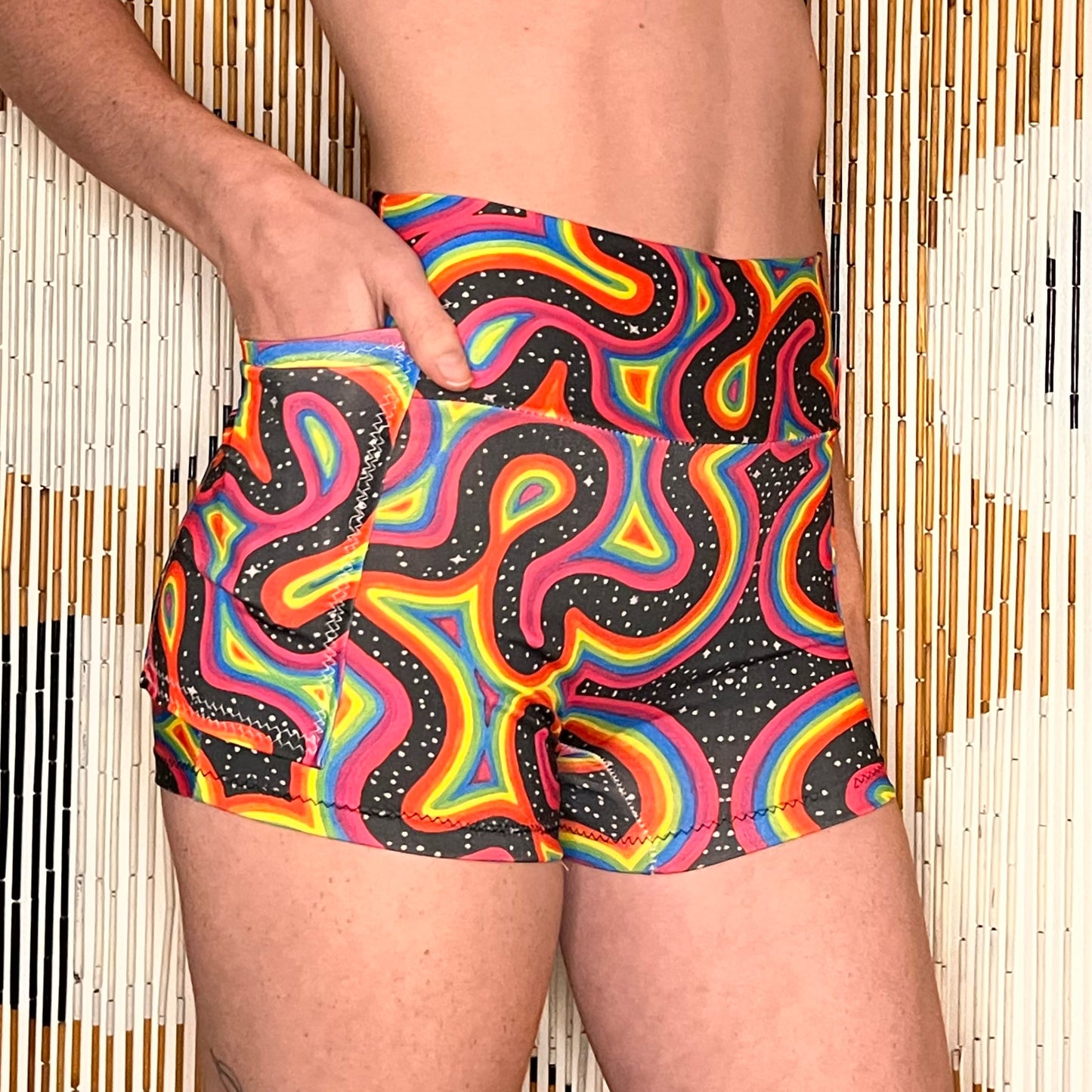 Choose A Design: Mini Athletic Shorts [3 Pockets] (Custom Handmade Order)