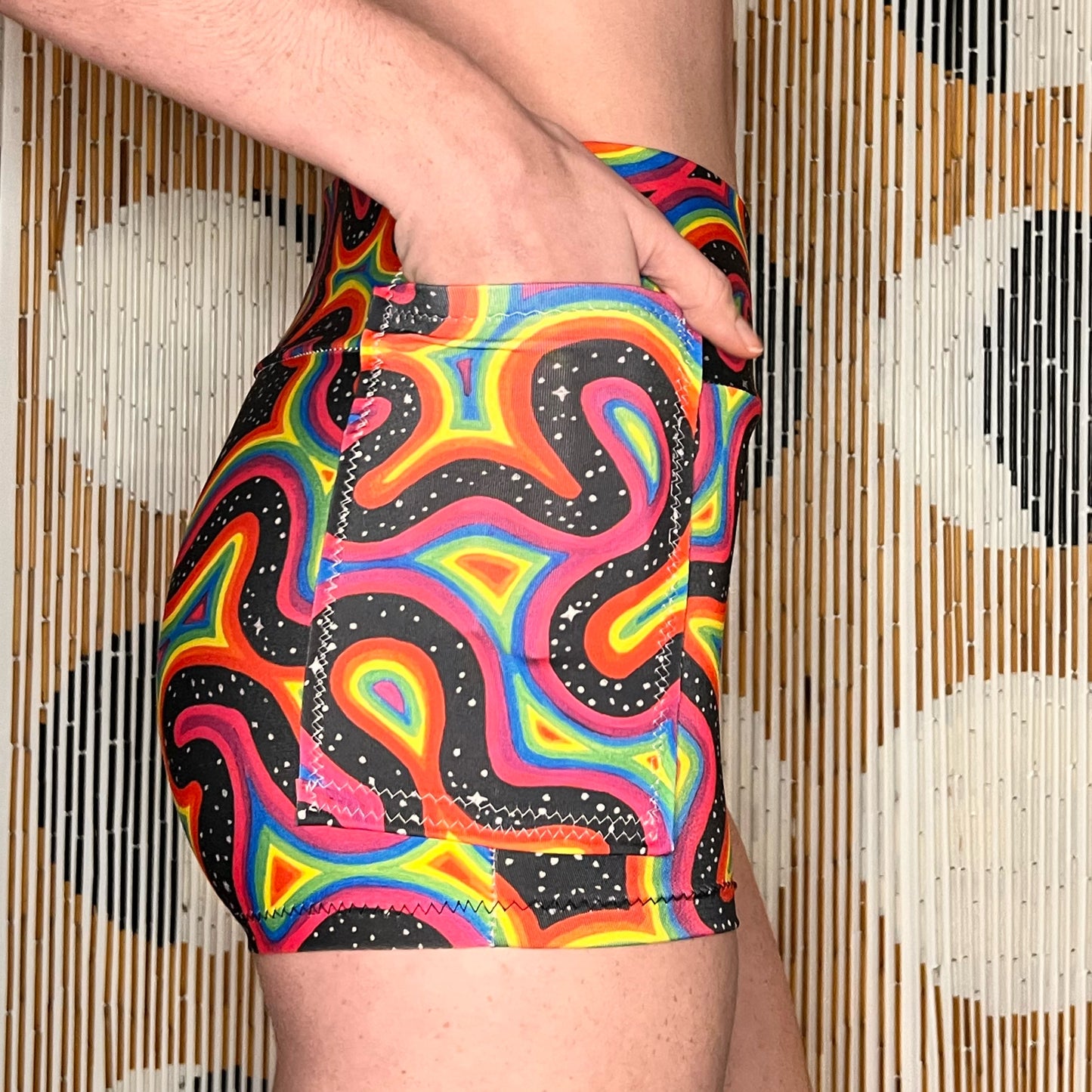 Choose A Design: Mini Athletic Shorts [3 Pockets] (Custom Handmade Order)