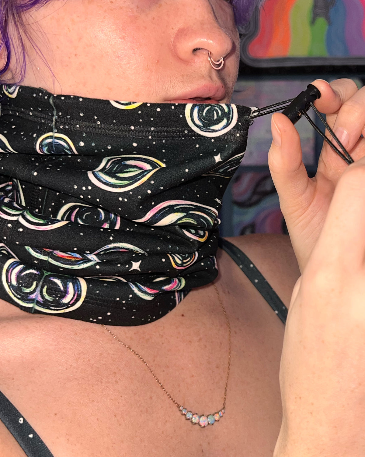 Warm Fleecey Gaiter Mask: Choose A Design